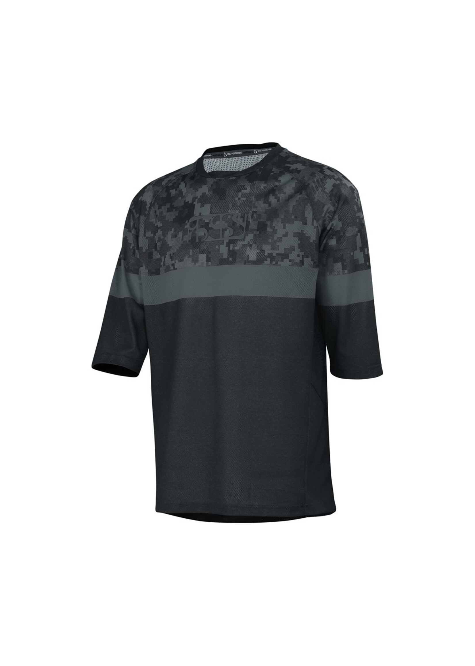 IXS IXS T-Shirt Carve Air Jersey Black Camo (S)