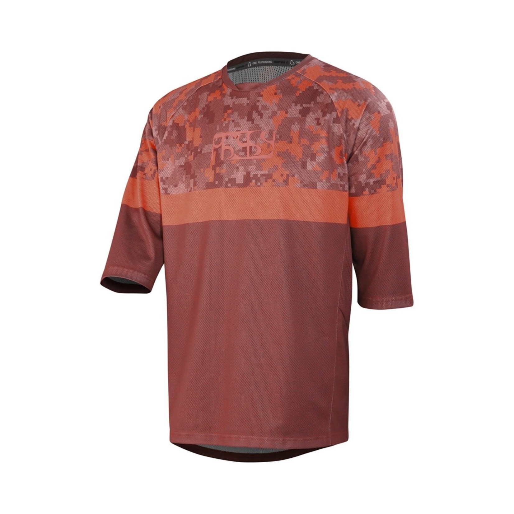 IXS T-Shirt Carve Air Jersey Night Red Black (S)