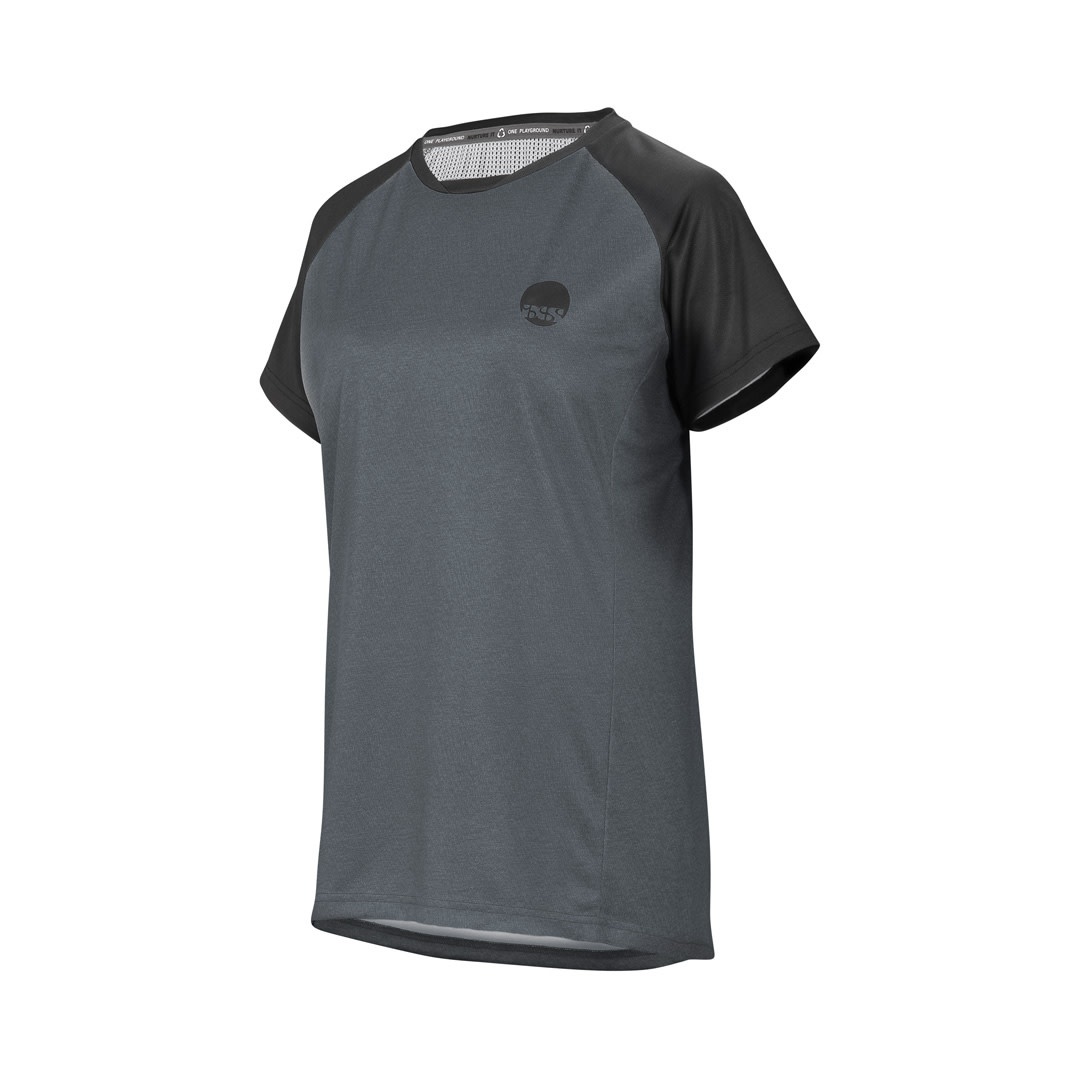 IXS IXS Flow Women Jersey Black Graphite (34)