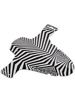 Rie Sel Design Parafango Anteriore a Fascette Mudguard - zebra