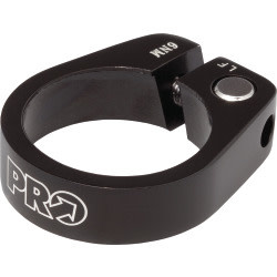 Sattelklemme Alu 34.9 mm schwarz