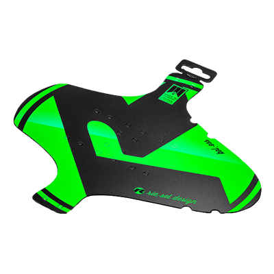 Rie Sel Design MUDGUARD - Parafango anteriore fascette verde