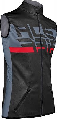 -gilet termico smanicato con zip
