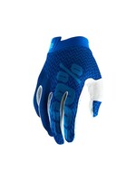 100% Handschuhe iTrack blu/bianchi