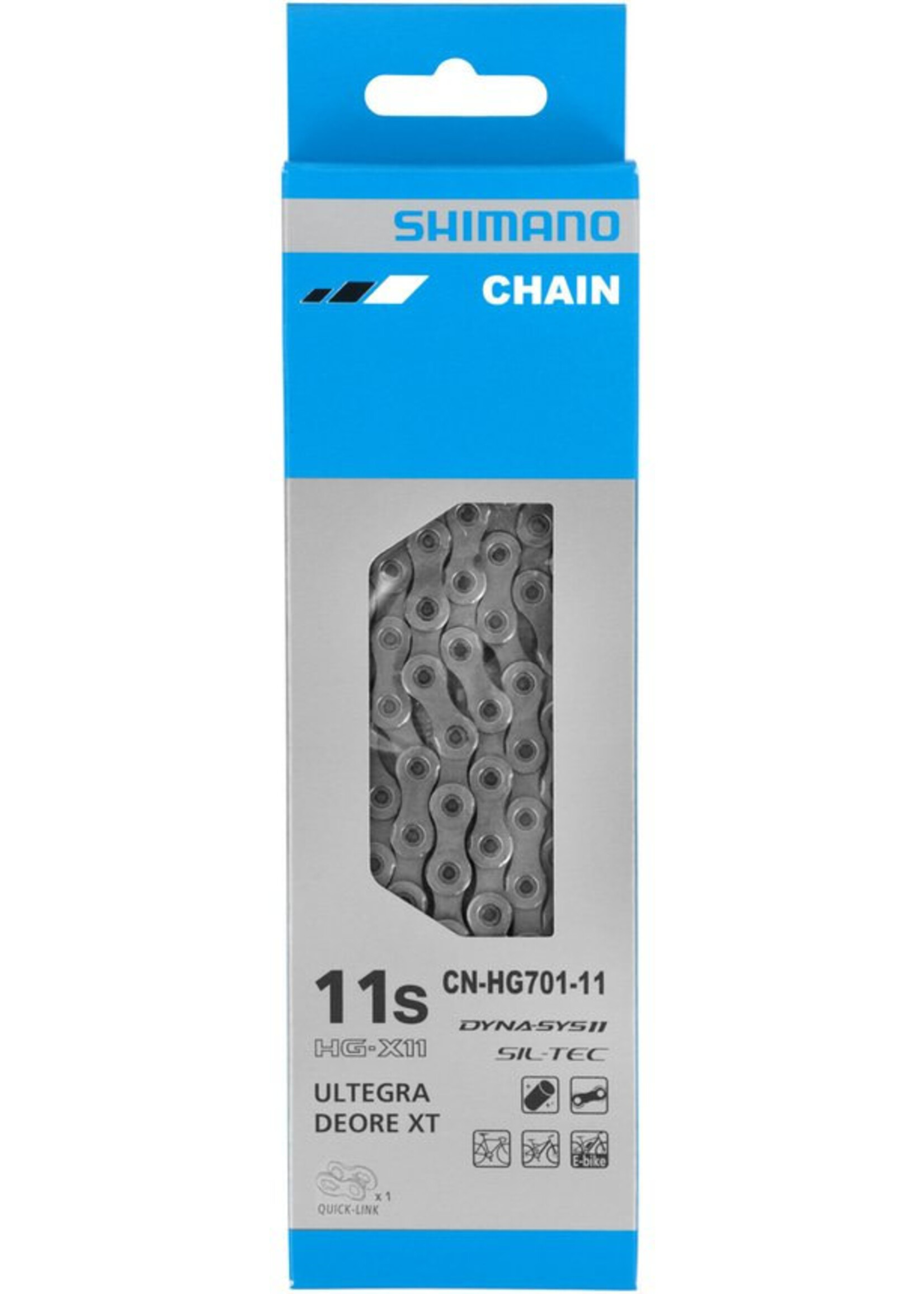 SHIMANO Shimano - Catena 11 vel - 138 maglie - ULTEGRA CN-HG701-11