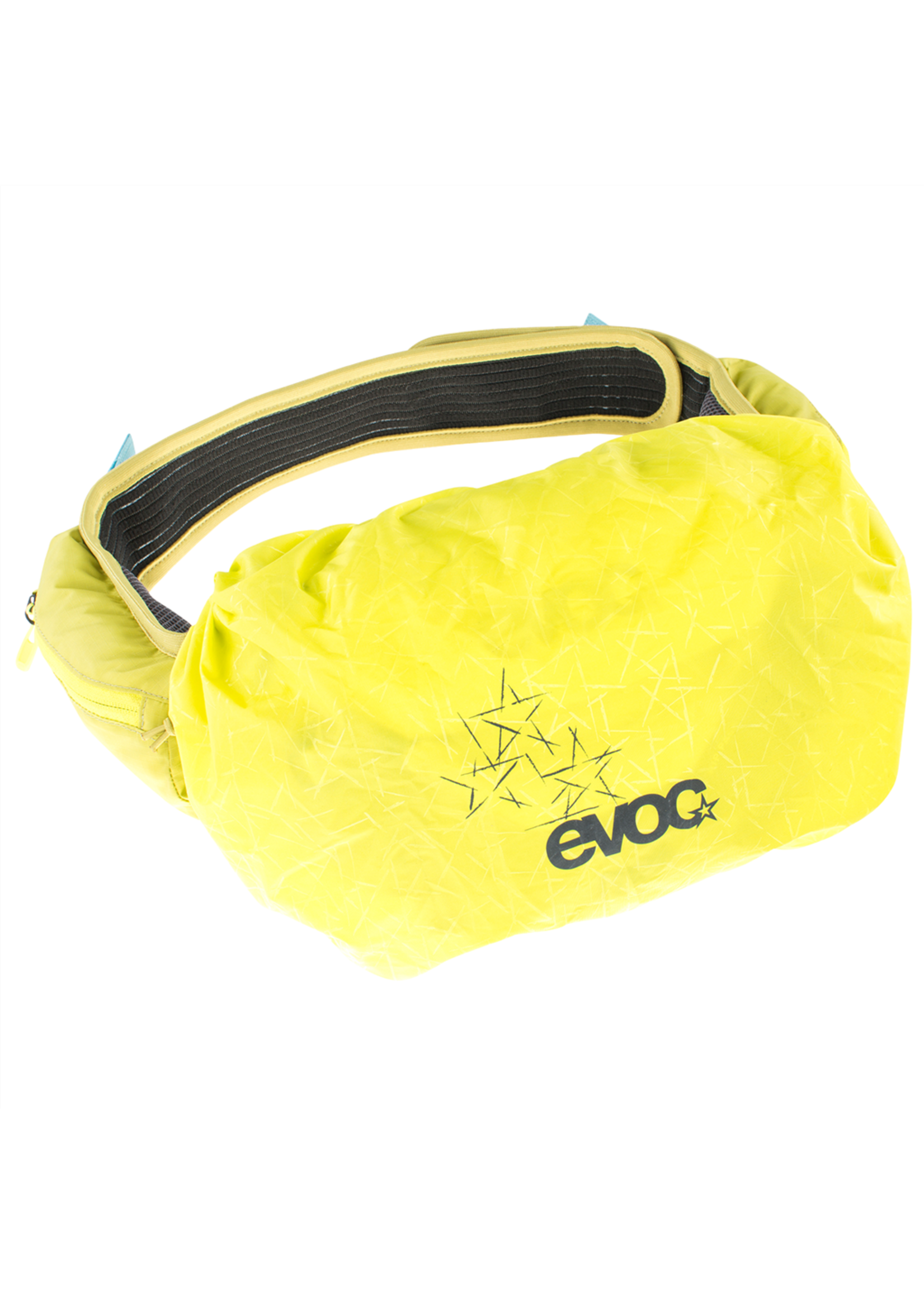 EVOC Raincover Sleeve Hip Pack 3/7L - sulphur