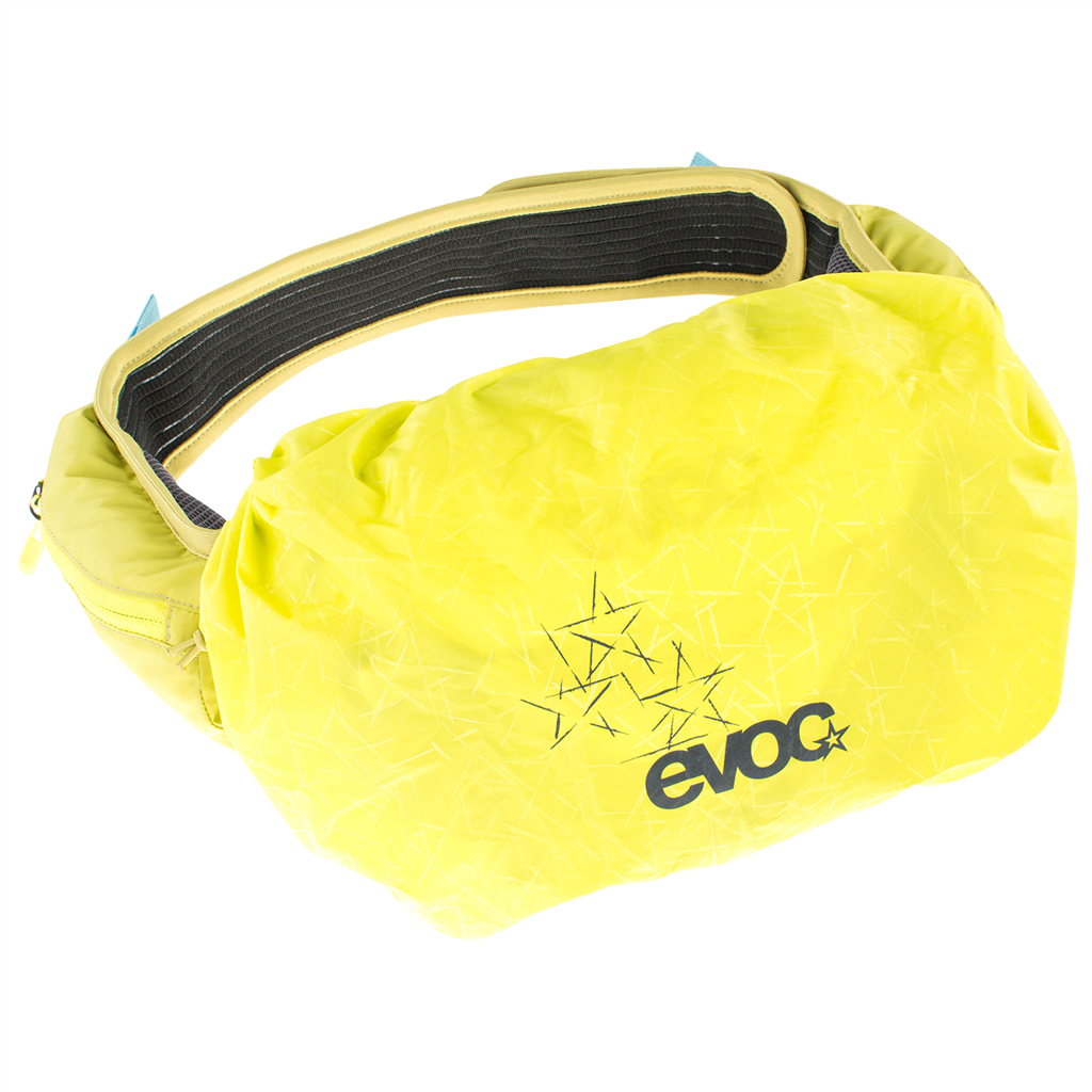 EVOC Raincover Sleeve Hip Pack 3/7L - sulphur