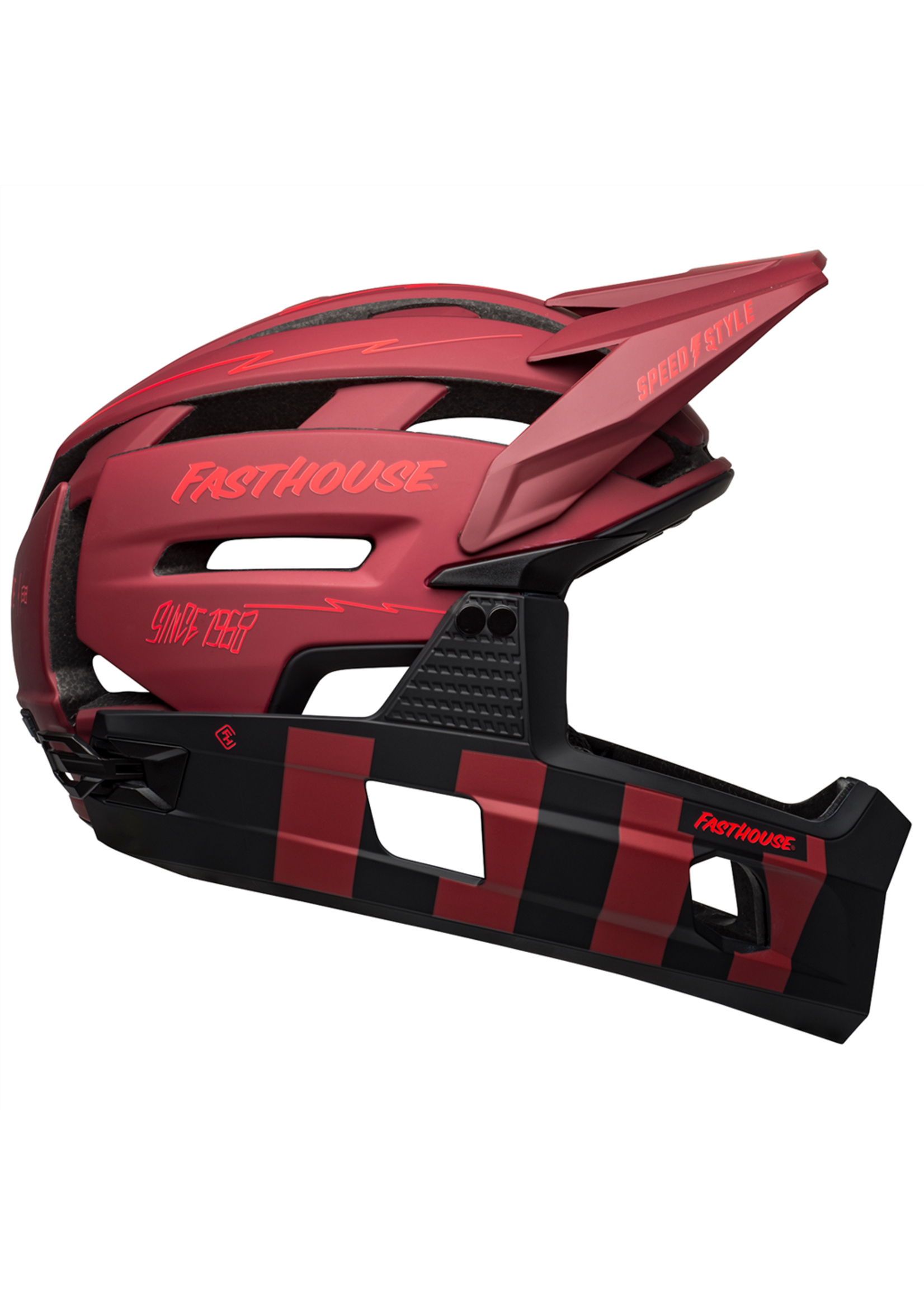 Bell Helme Super Air R MIPS Spherical red/black