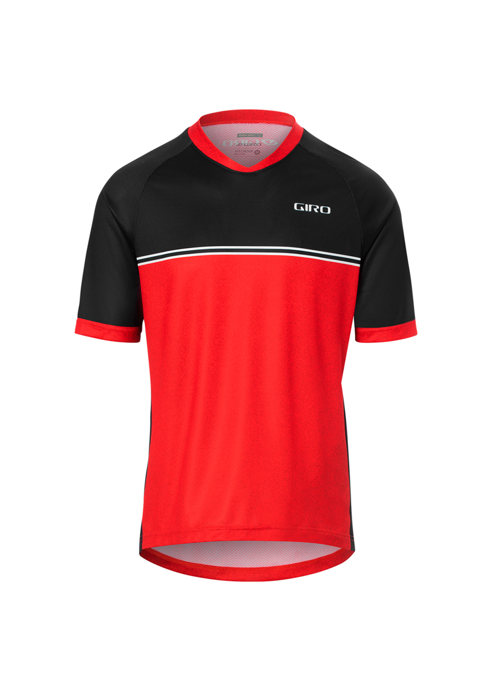 Giro Cycling GIRO - maglietta MTB Roust Jersey - Bright red raceline