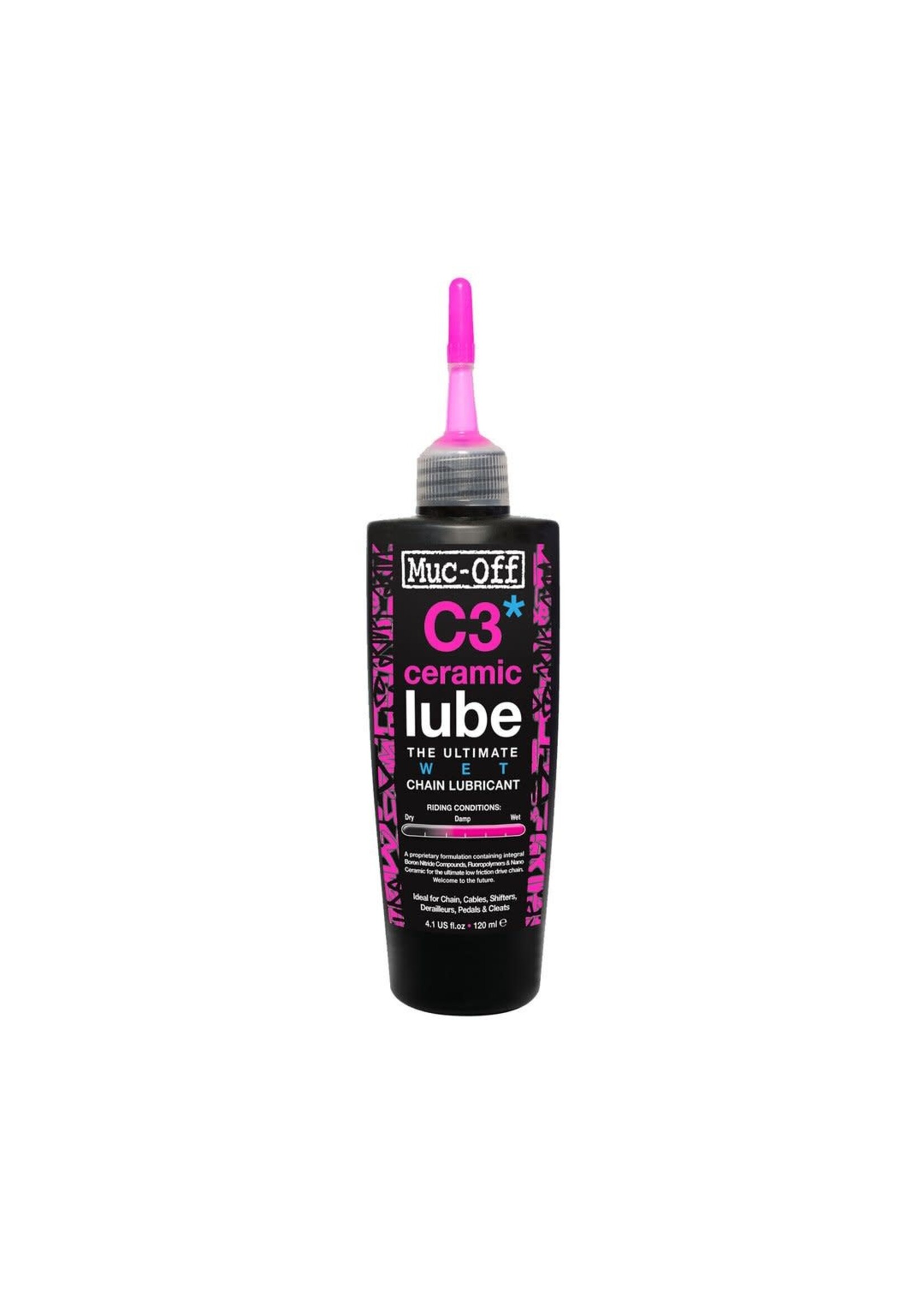 Muc-Off C3 Wet Ceramic Lube 120ml