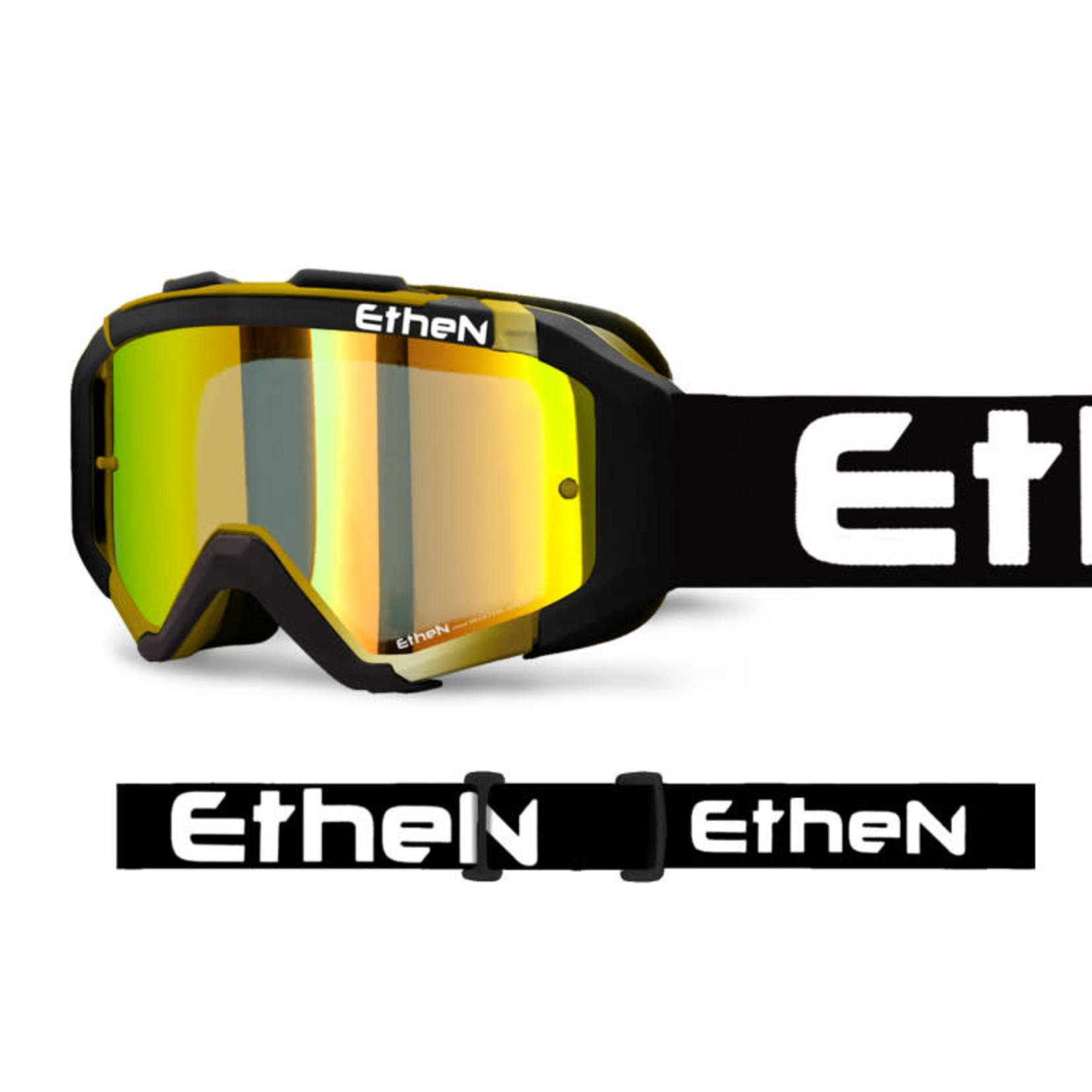 Ethen Ethen - maschera Ares nero bianco