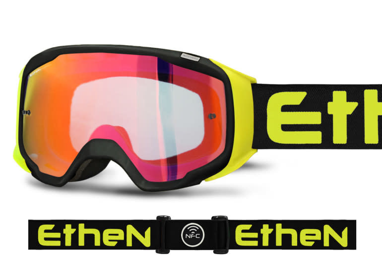 Ethen Maschera GP06 nero giallo fluor