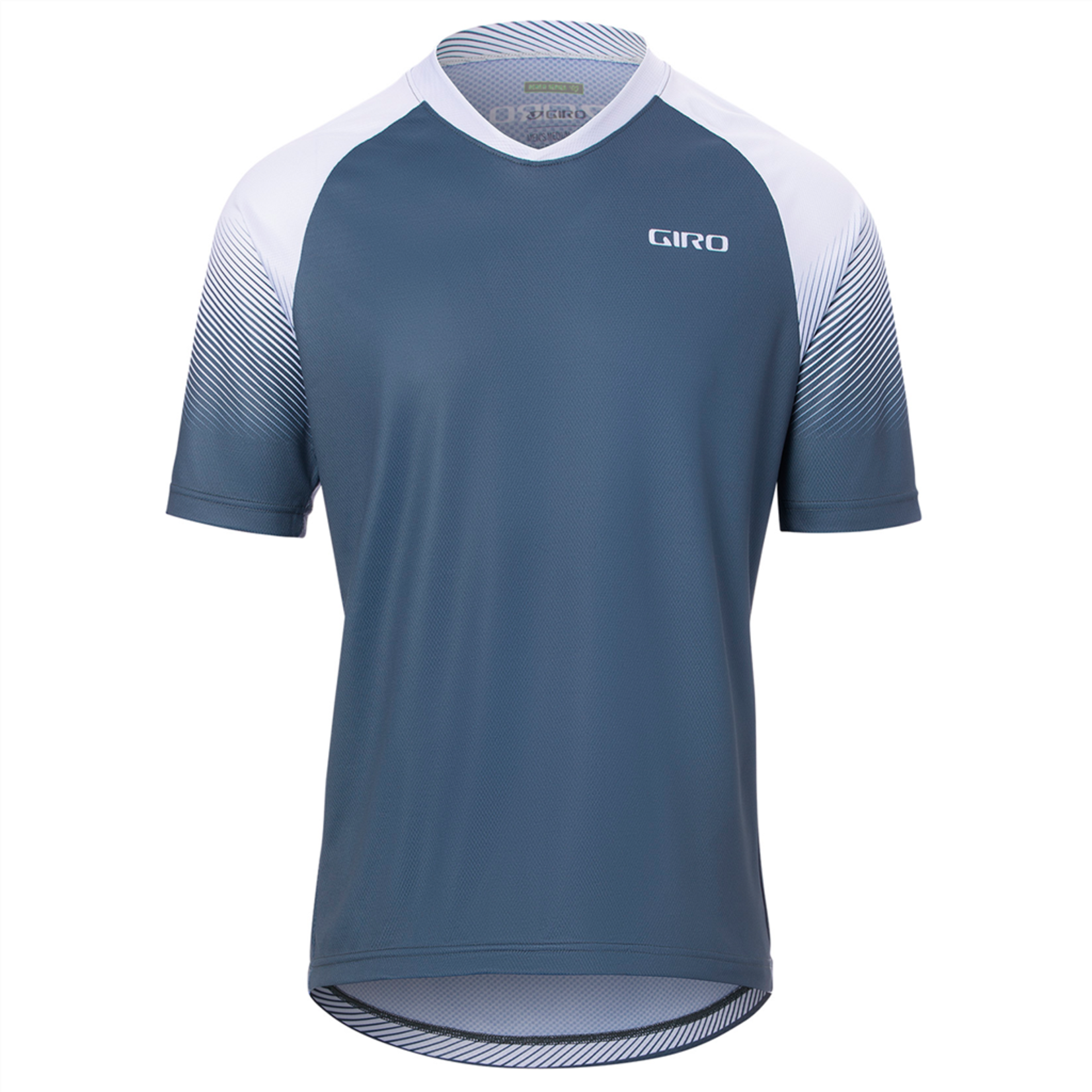 Giro Cycling T-Shirt MTB Roust Jersey - Portaro grey transition