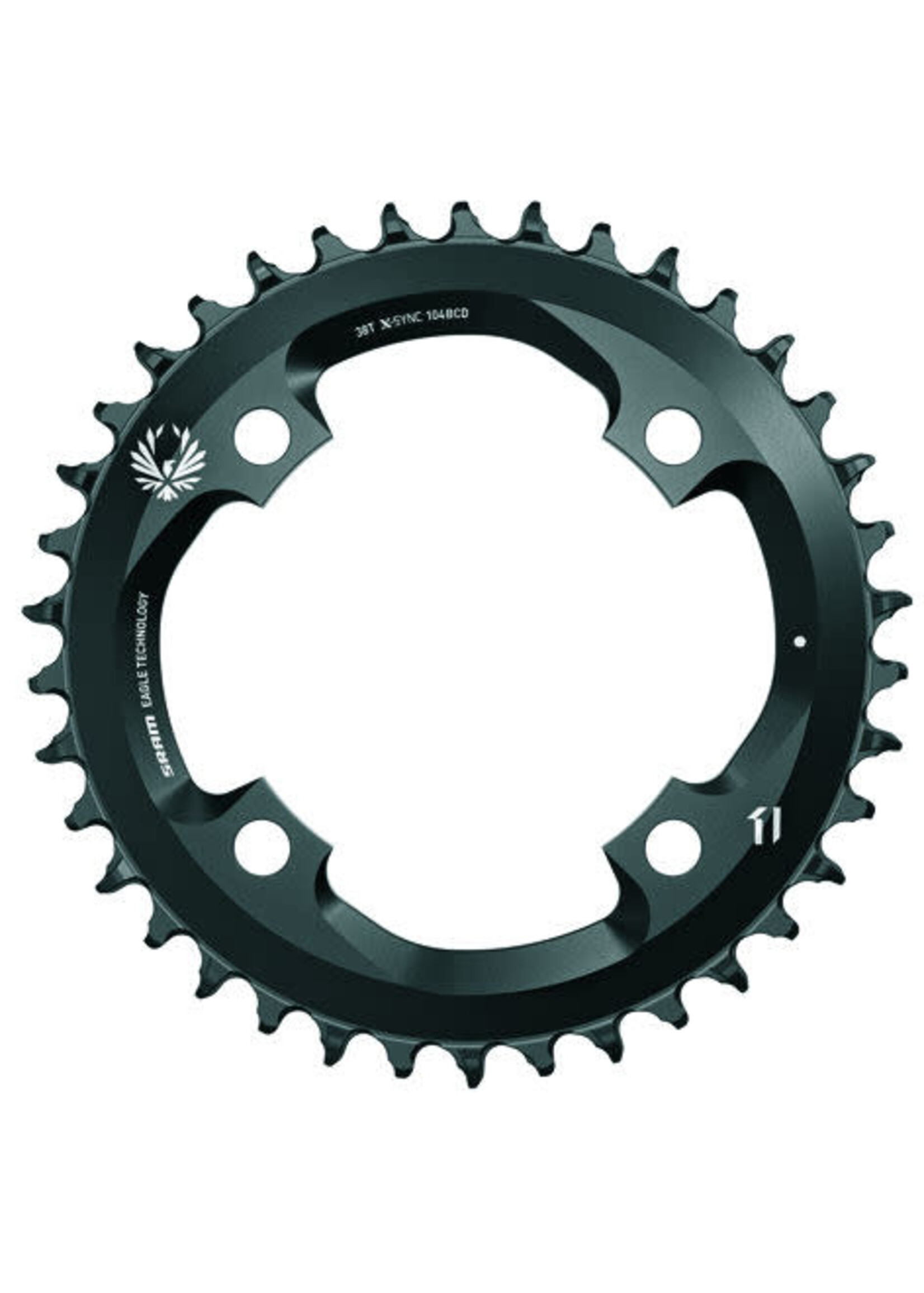 SRAM SRAM - corona X-Sync Eagle 34D 104 BCD 1x12 Alu Black