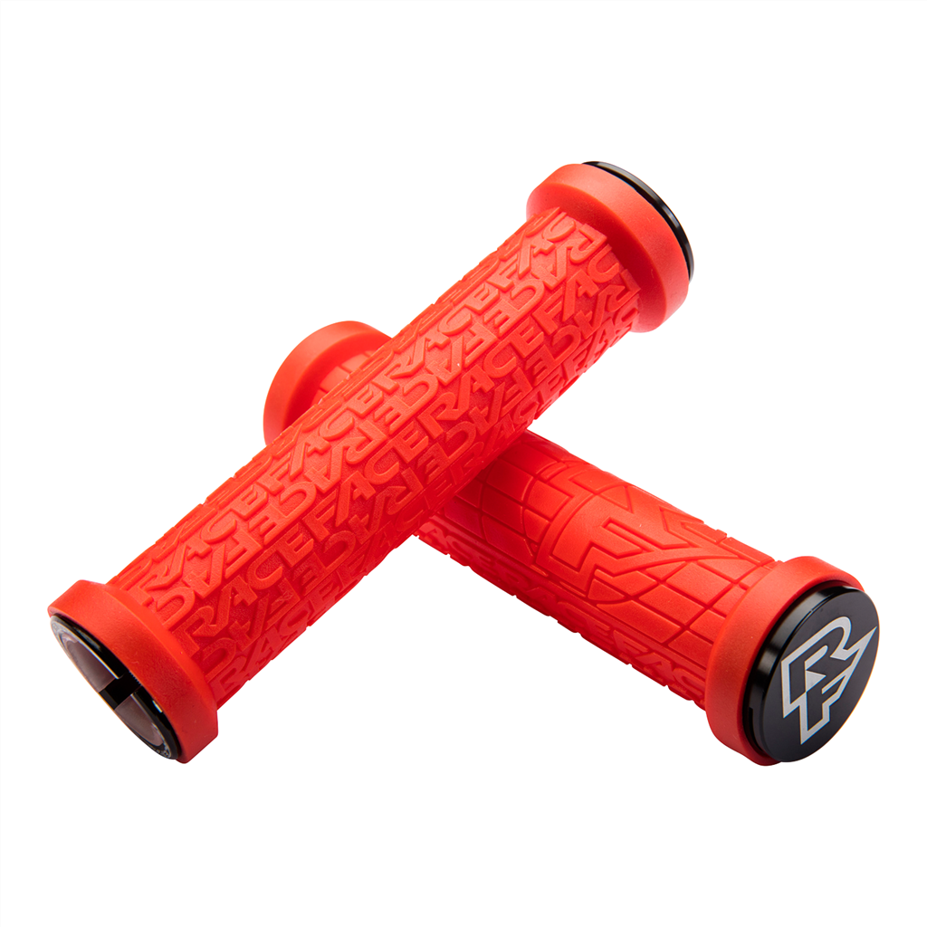Race Face Grippler Grip Lock-On 33mm - one size - red