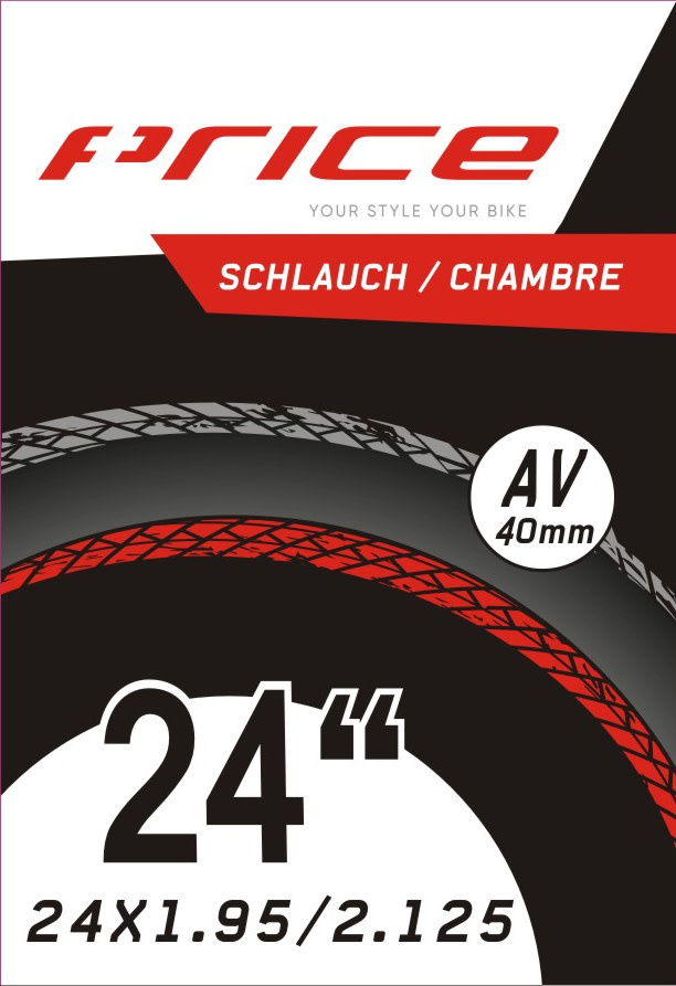 Price Price - Camera d'aria 24x1.95/2.125