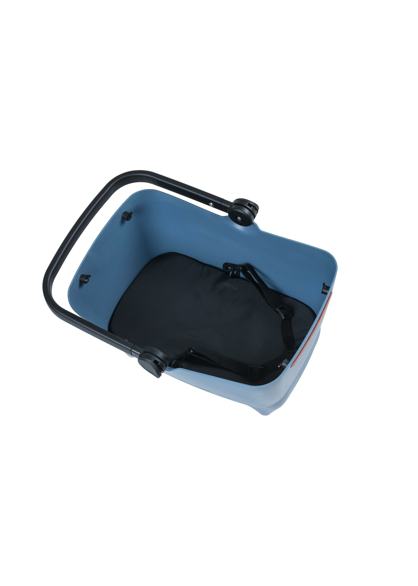 BASIL Cestino per cani Buddy (incluso adattatore MIK, collare e cuscino) - carico 15 kg