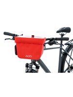 ACID Handlebar Bag TRAVLR FRONT PRO 7 FILink, flame'n'black - Borsa da manubrio