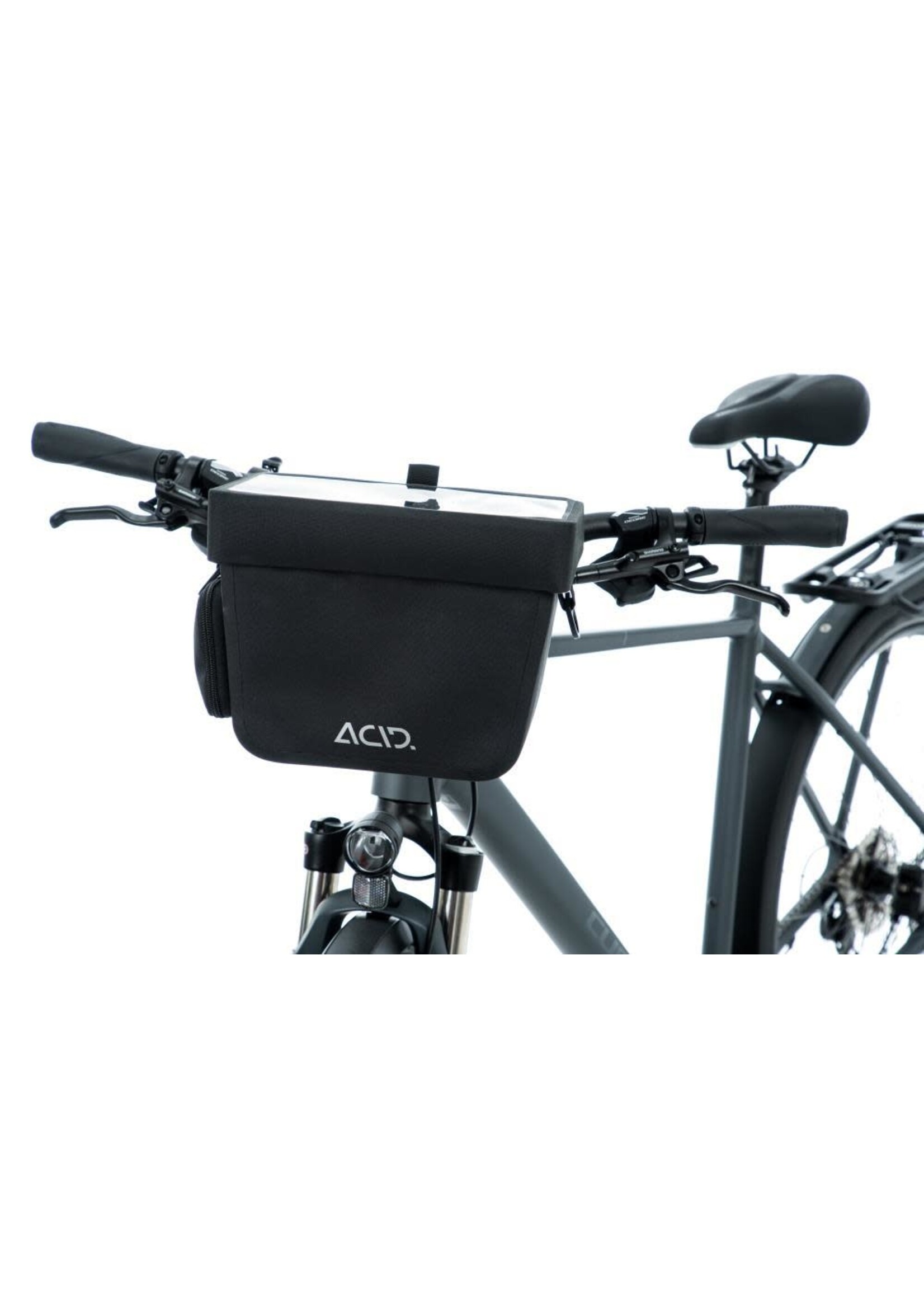 ACID Handlebar Bag TRAVLR FRONT PRO 7 FILink, black