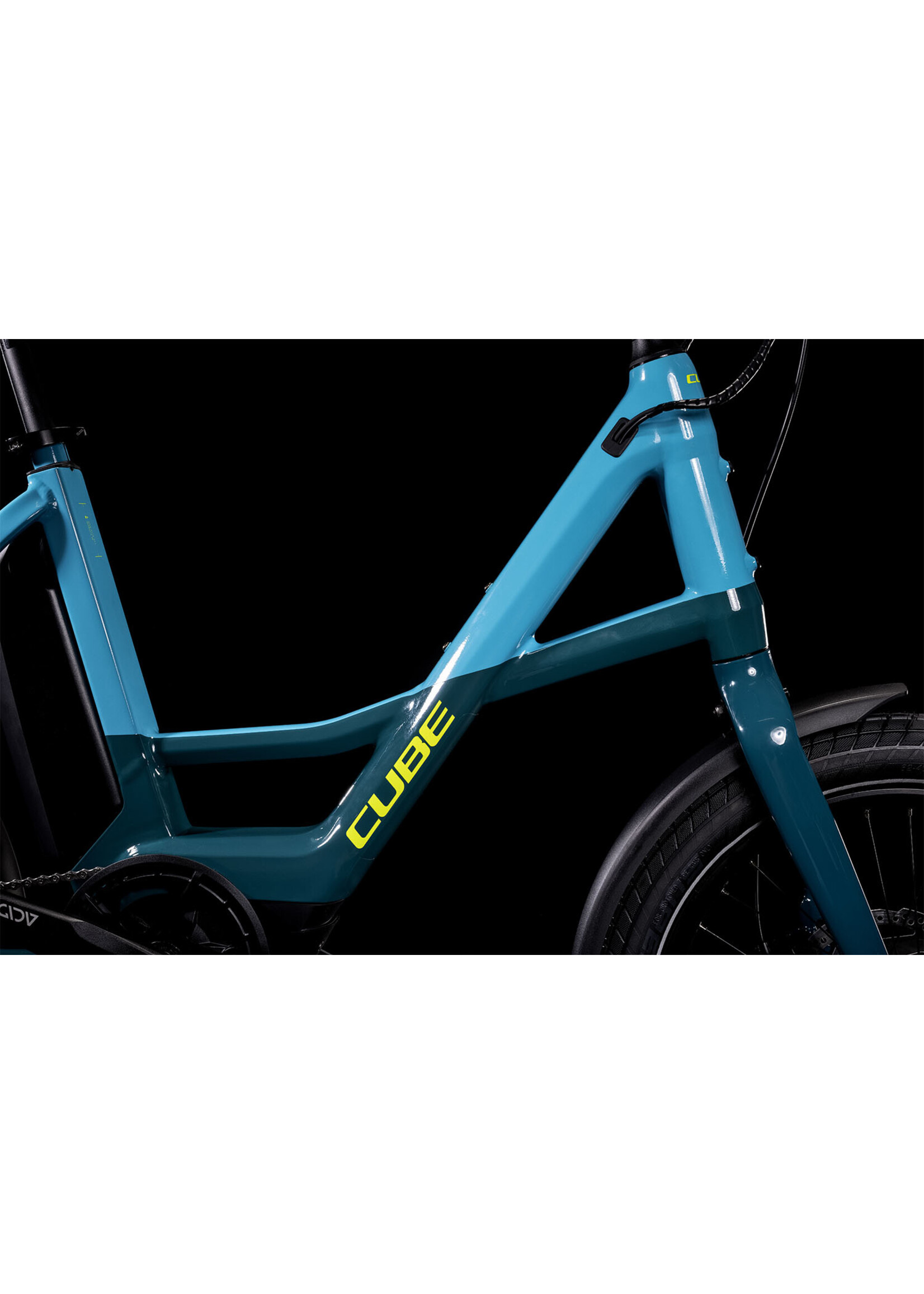 CUBE Cube Compact Sport Hybrid 500 blue´n´lime