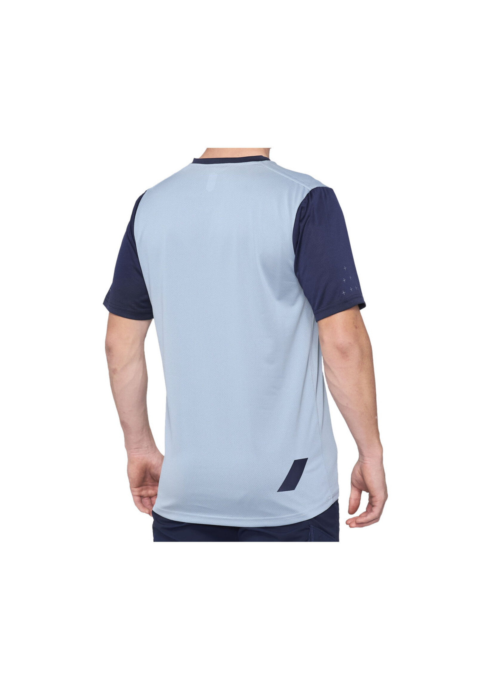 100% 100% - RIDECAMP Short Sleeve Jersey Lt. Slate Blue/Navy