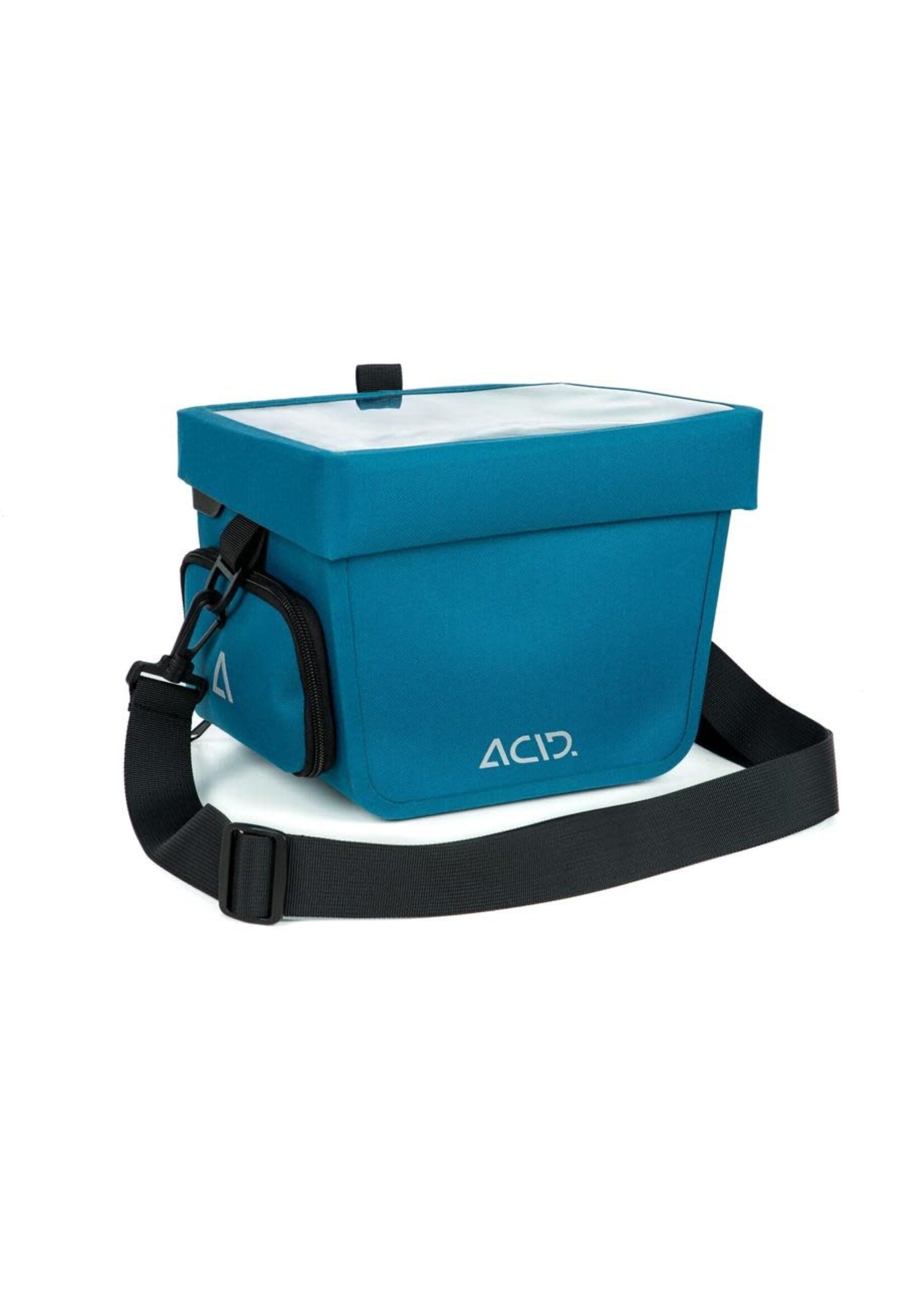 ACID Sac de guidon TRAVLR FRONT PRO 7 FILink, bleu foncé et noir - Sac de guidon
