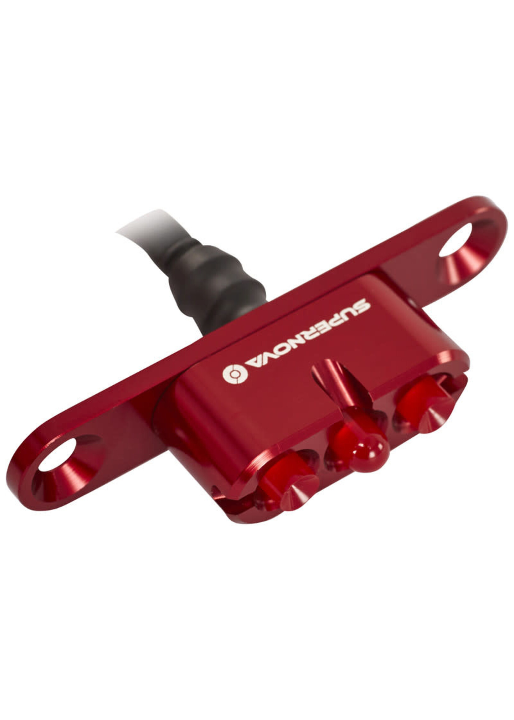 Supernova Supernova E3 2 Taillight: Bolt Mount, AC Current, Rosso