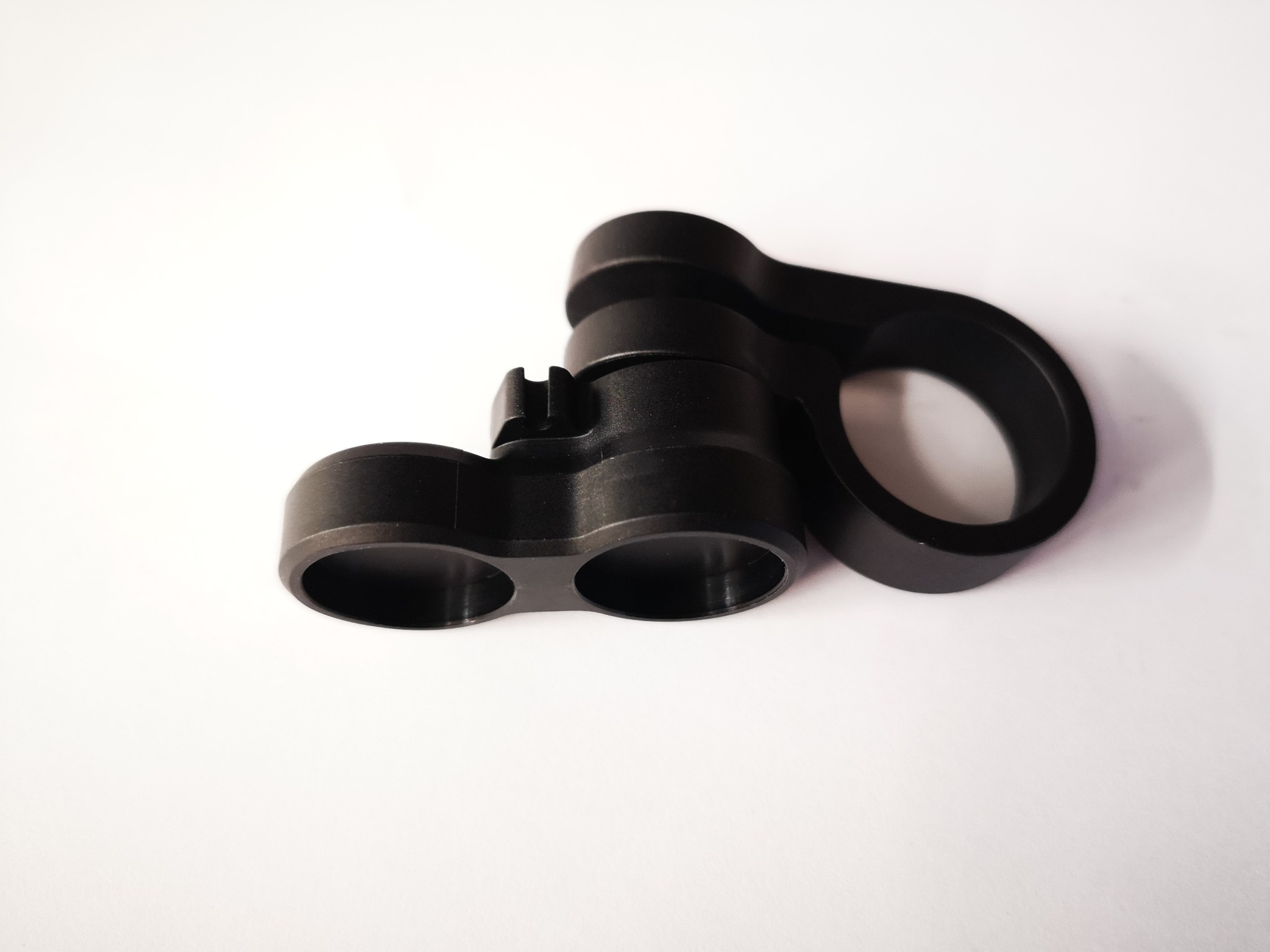 Riese & Müller - Clamp with double bracket high beam/horn - supporto bottoni clacson e luce