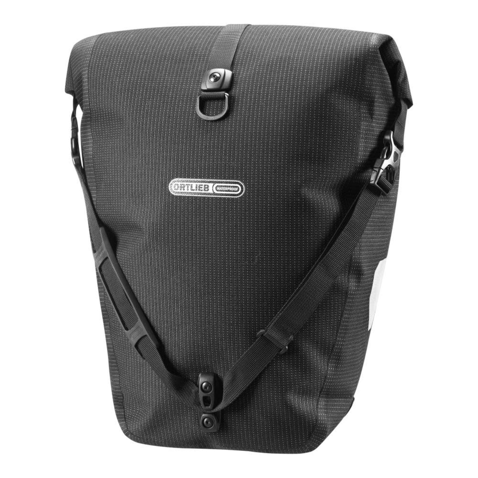 ORTLIEB Back-Roller High Visibility QL2.1 - black reflective (single bag)