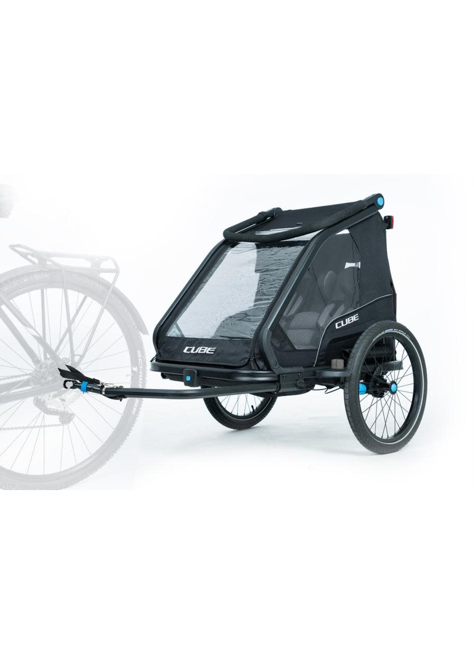 CUBE CUBE Kinder Fahrradanhänger Double CMPT