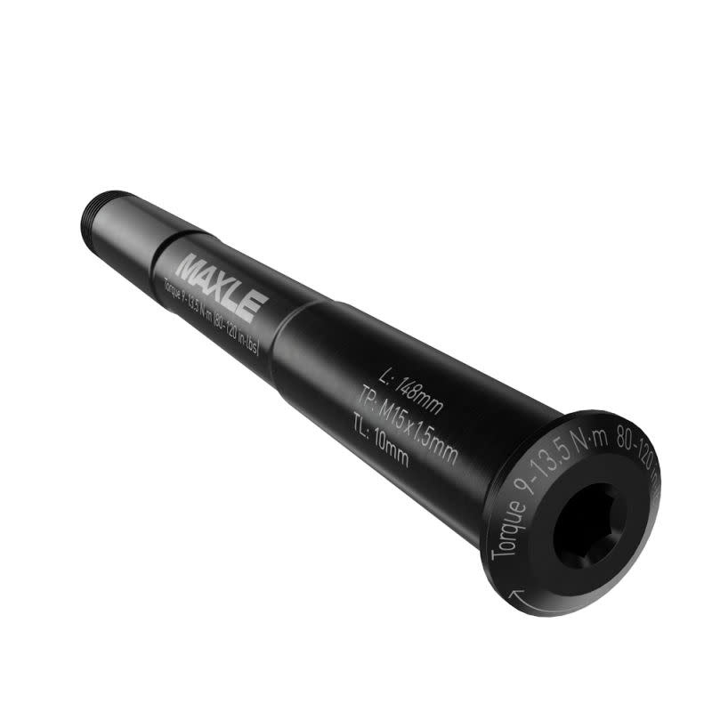 SRAM Axle Maxle Stealth Front MTB, 15x150, Length 198mm, Thread Length 9mm, Thread Pitch M15x1.50 - Bluto - perno passante