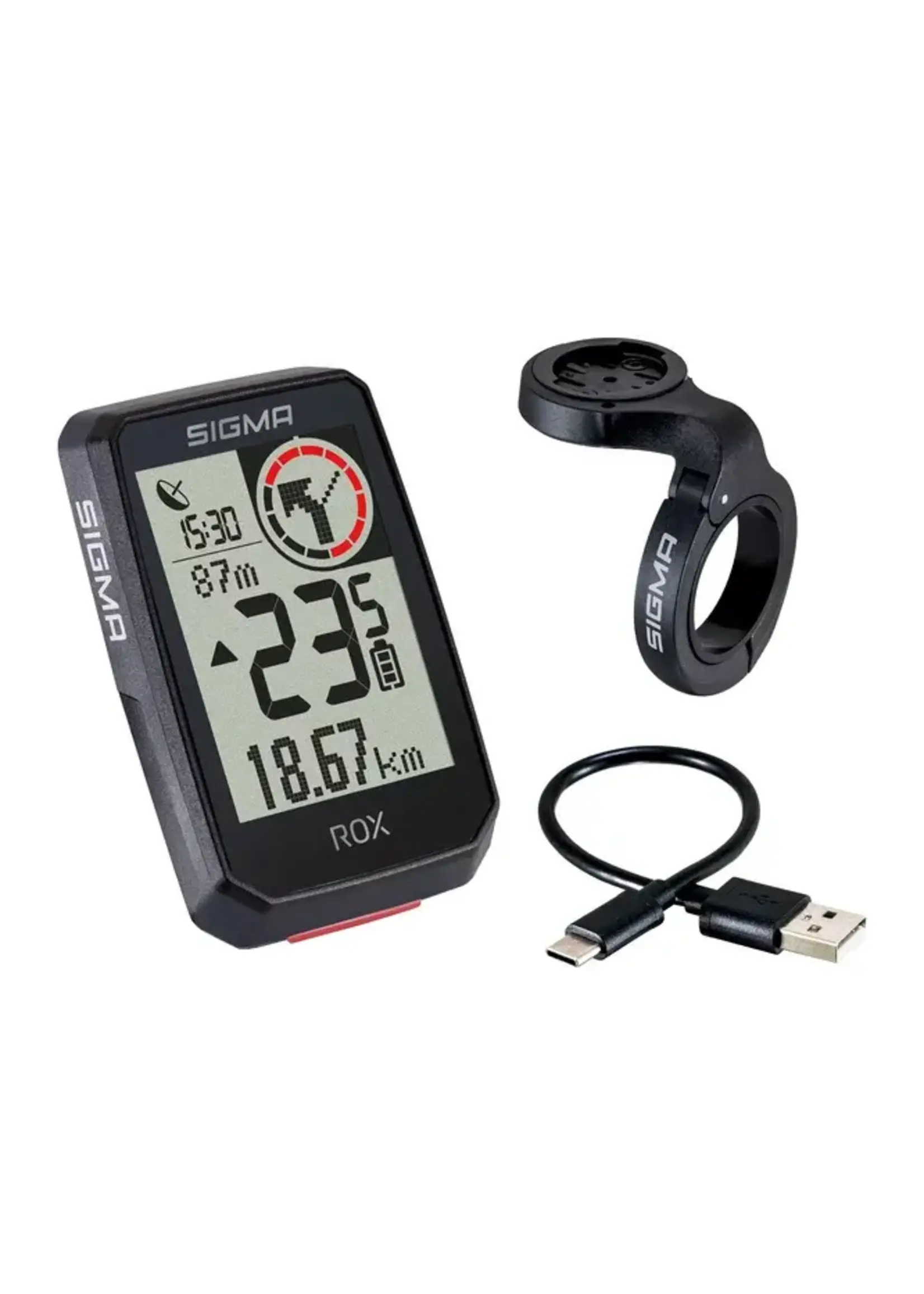 Sigma Sigma Tachimetro ROX 2.0 GPS Set nero
