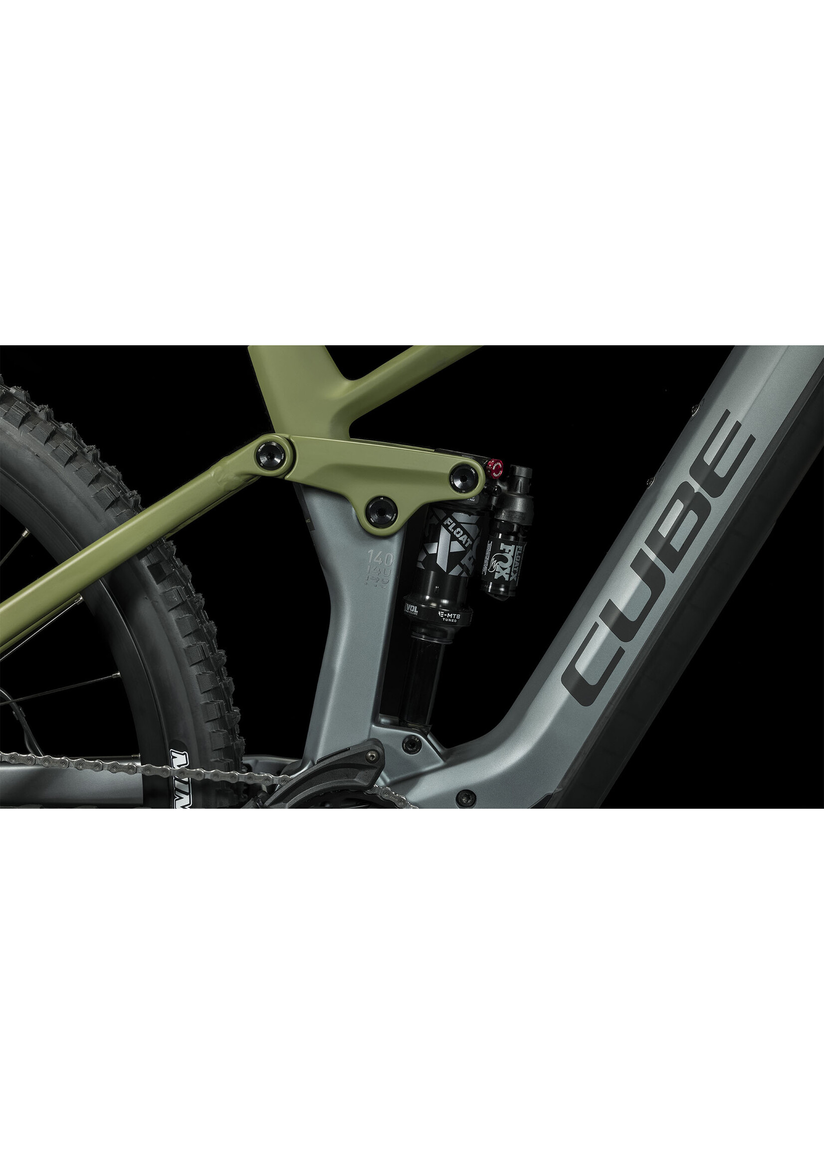 CUBE Cube Stereo Hybrid 140 HPC TM 750 flashgrey n olive