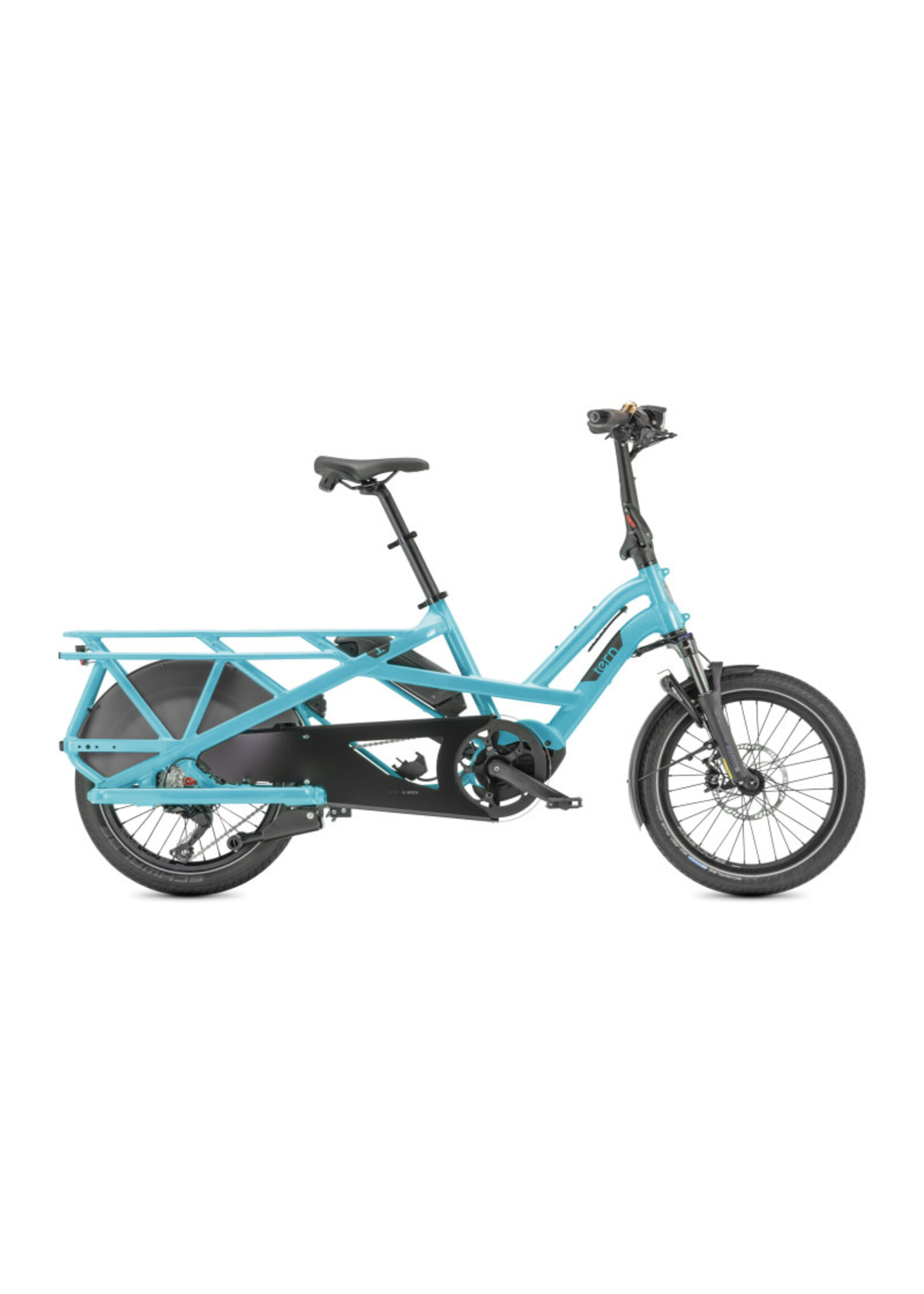 Tern GSD S10 Cargo line - 500 wh - shimano - 1x10 - beetle blue