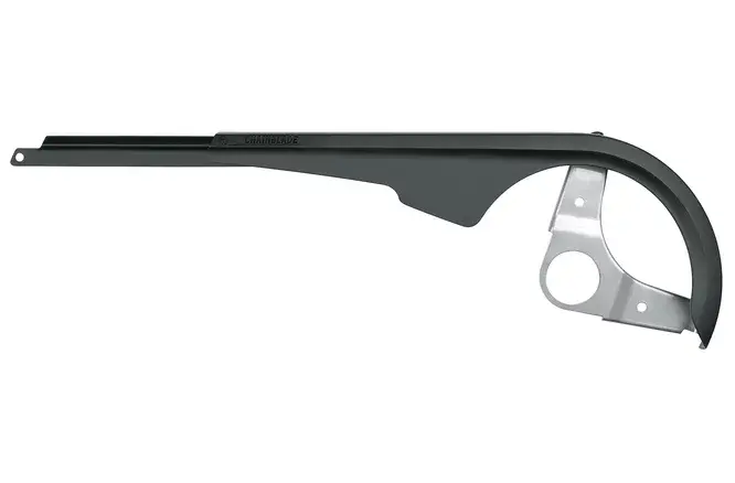 Kettenschutz Chainblade 46-48 Zähne mit Befestigungsbrille schwarz