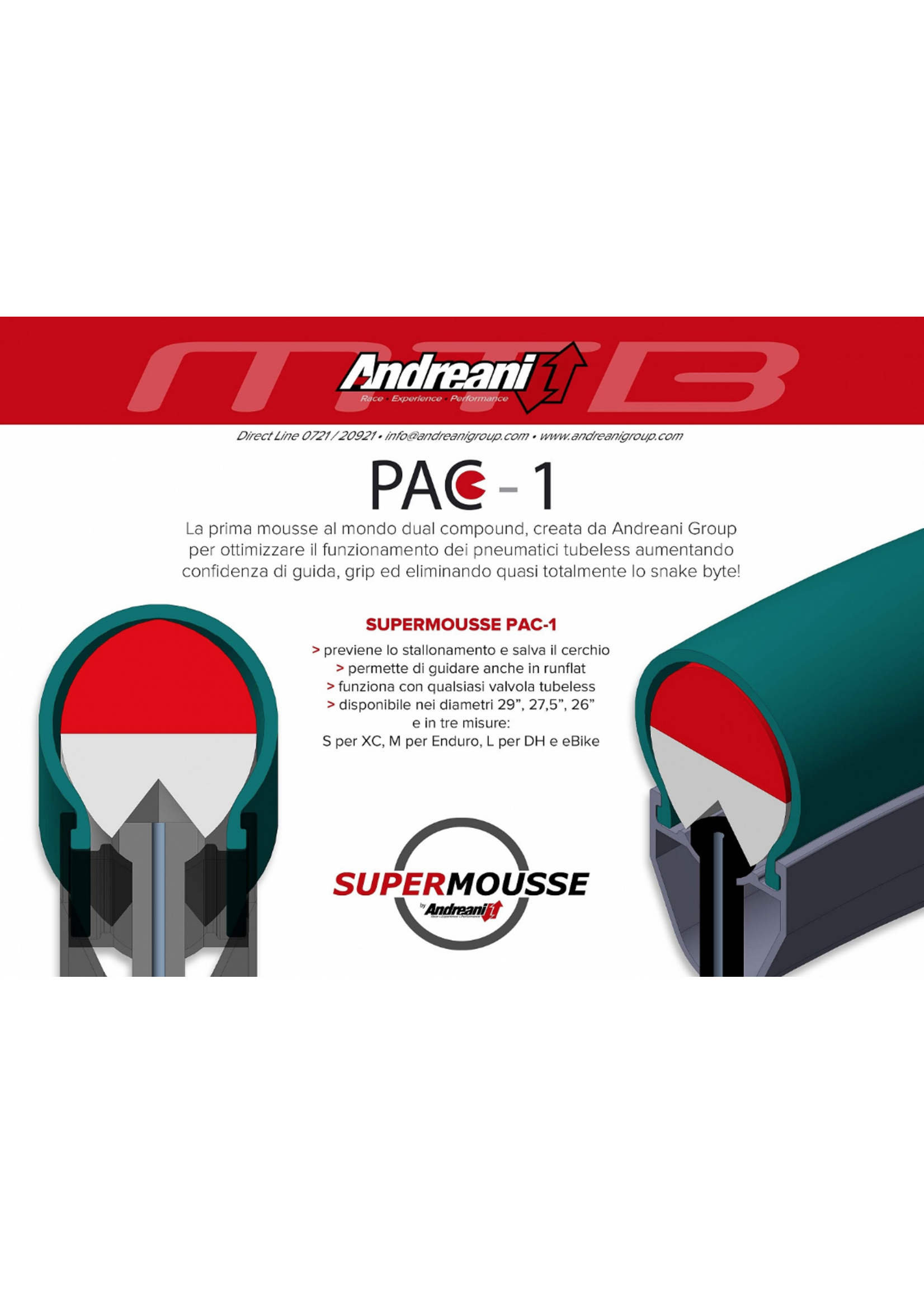 Andreani Supermousse by Andreani Pac1 size L