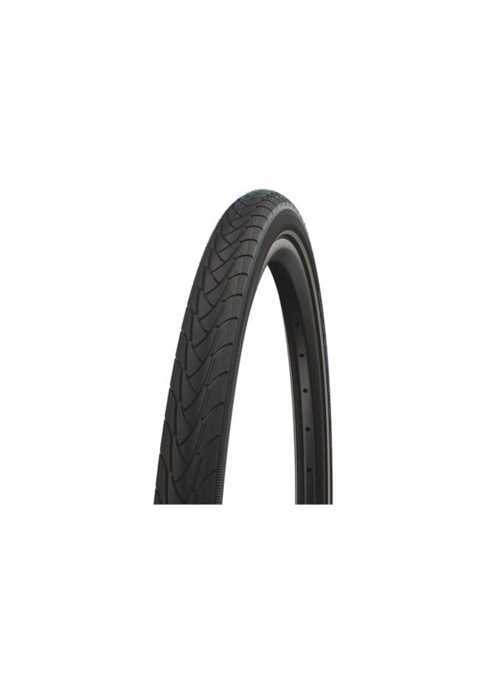 SCHWALBE Pneumatico Marathon Plus 700x45c rigido con banda riflettente nero