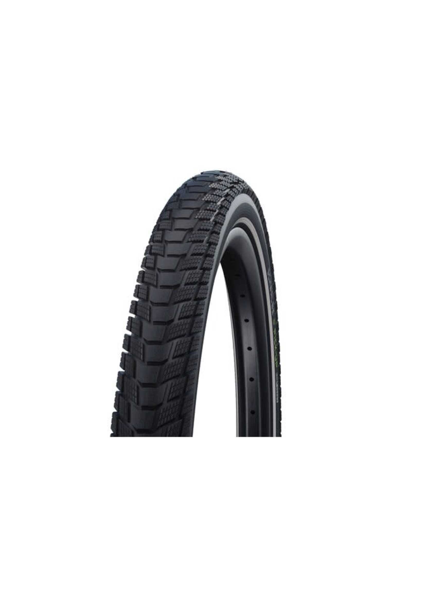 SCHWALBE Pneumatico Pick-Up 20x2.15 rigico con banda riflettente nero