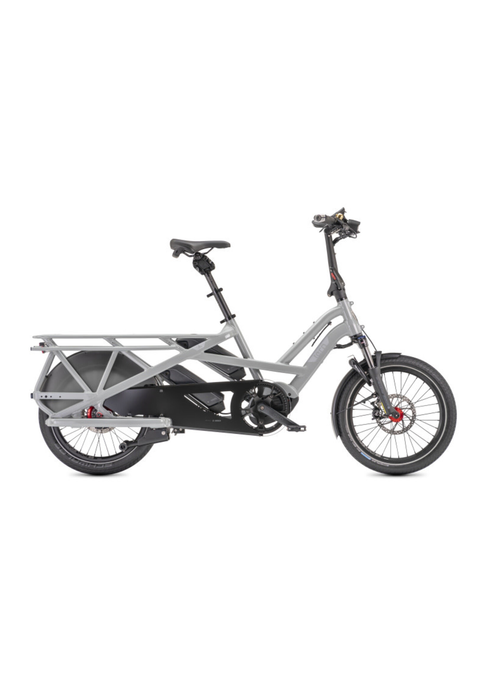 Tern GSD R14 Cargo Line - 1000 Wh - Rohloff 14 speed - Gris Argent - Flash Promo