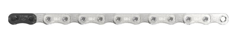 SRAM Catena GX Eagle T-Type 12V Flattop, 126 Maglie SolidPin PowerLock Silver