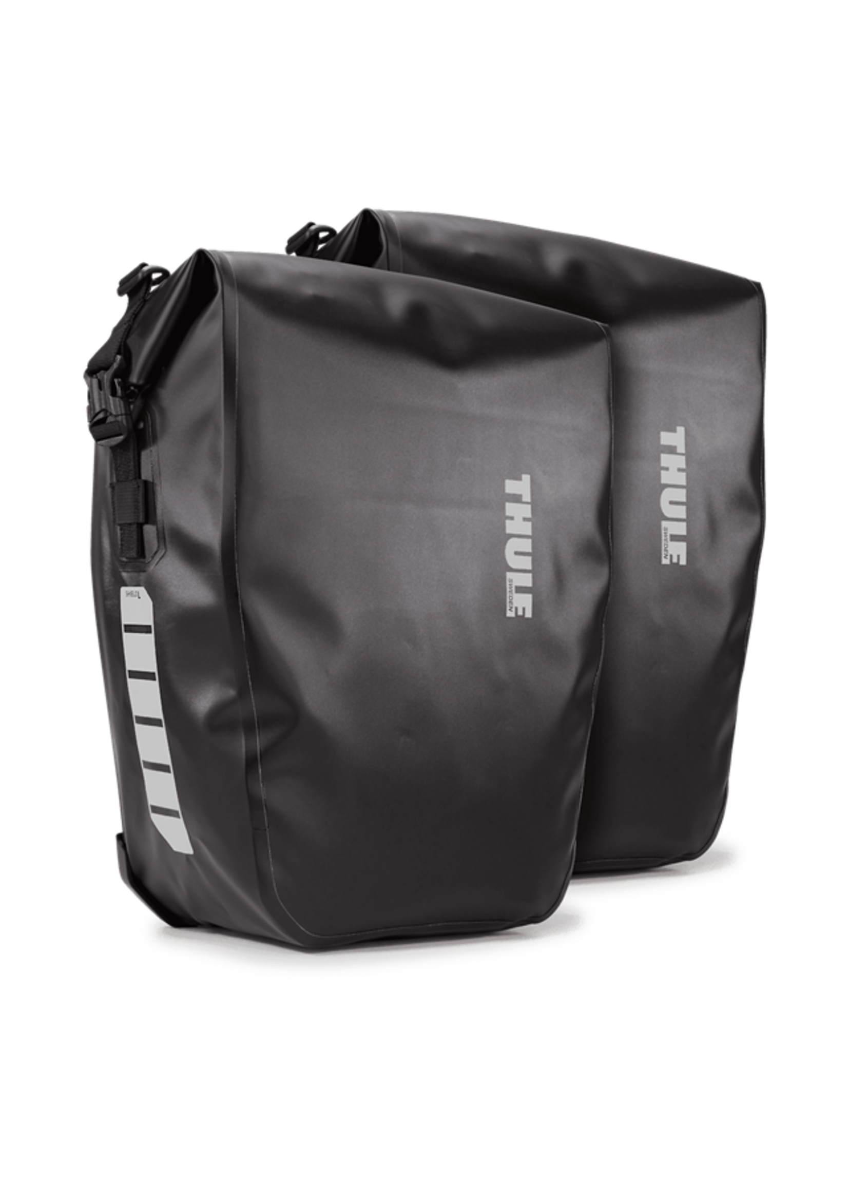 THULE Packtaschen-Set Pack `n Pedal "LARGE Shield" 2x25l schwarz