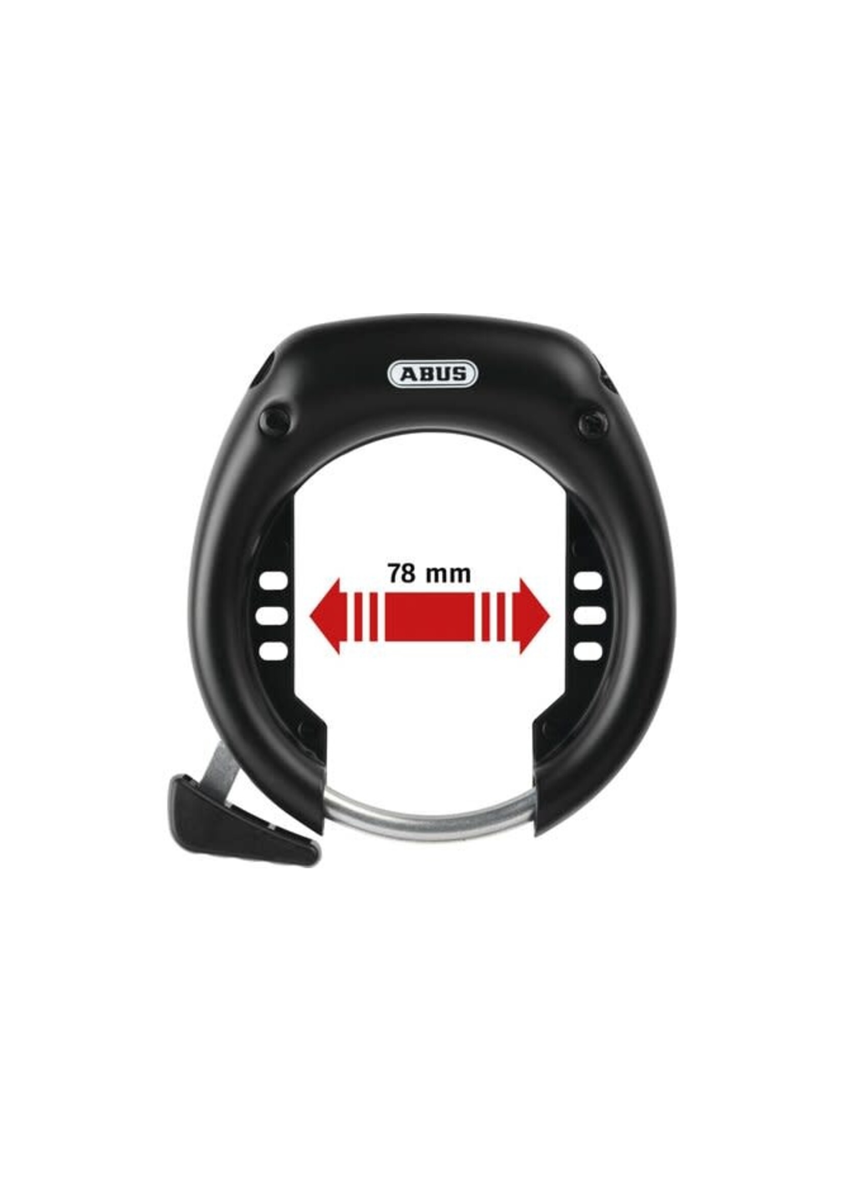 ABUS Lucchetto a telaio Shield XPlus 5755L NR senza supporto nero