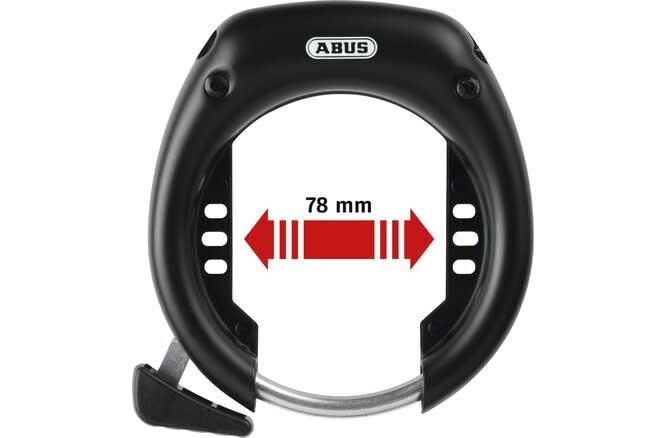 ABUS Lucchetto a telaio Shield XPlus 5755L NR senza supporto nero