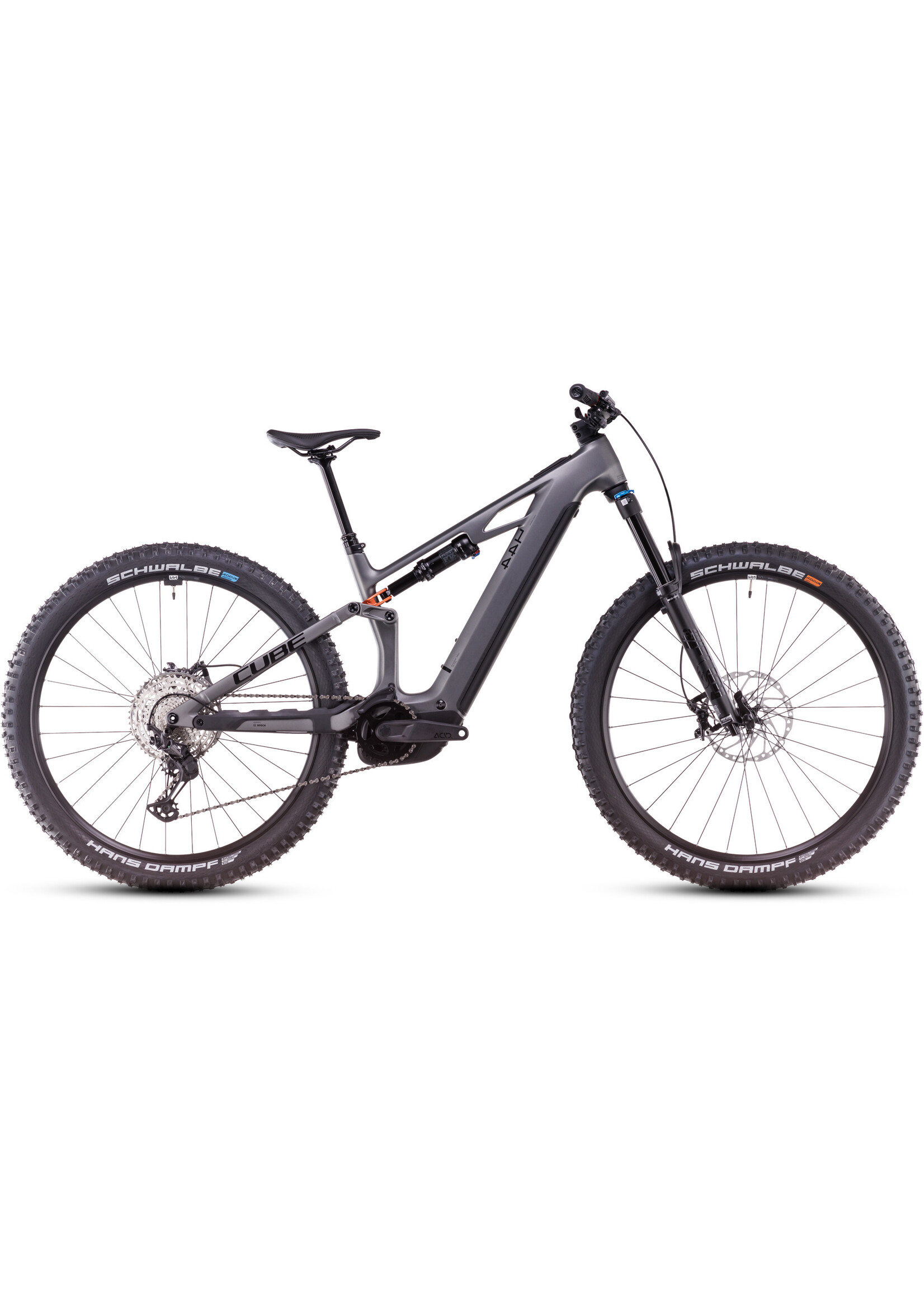 CUBE Cube Stereo Hybrid ONE44 HPC SLX slabgrey'n'orange