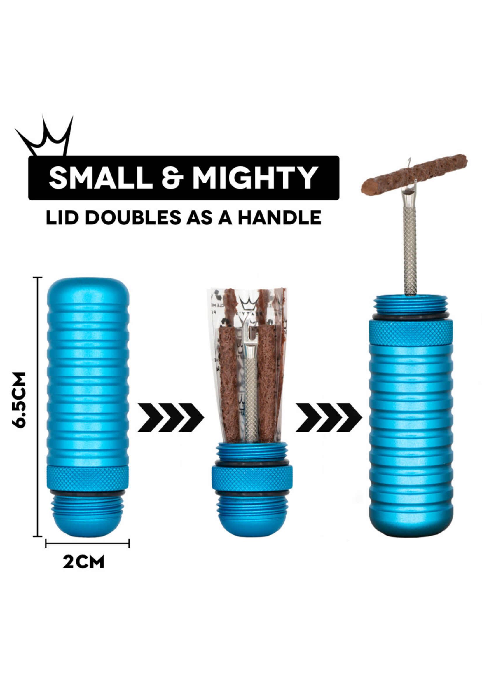 PEATY'S Kit riparazione foratura tubeless Holeshot
