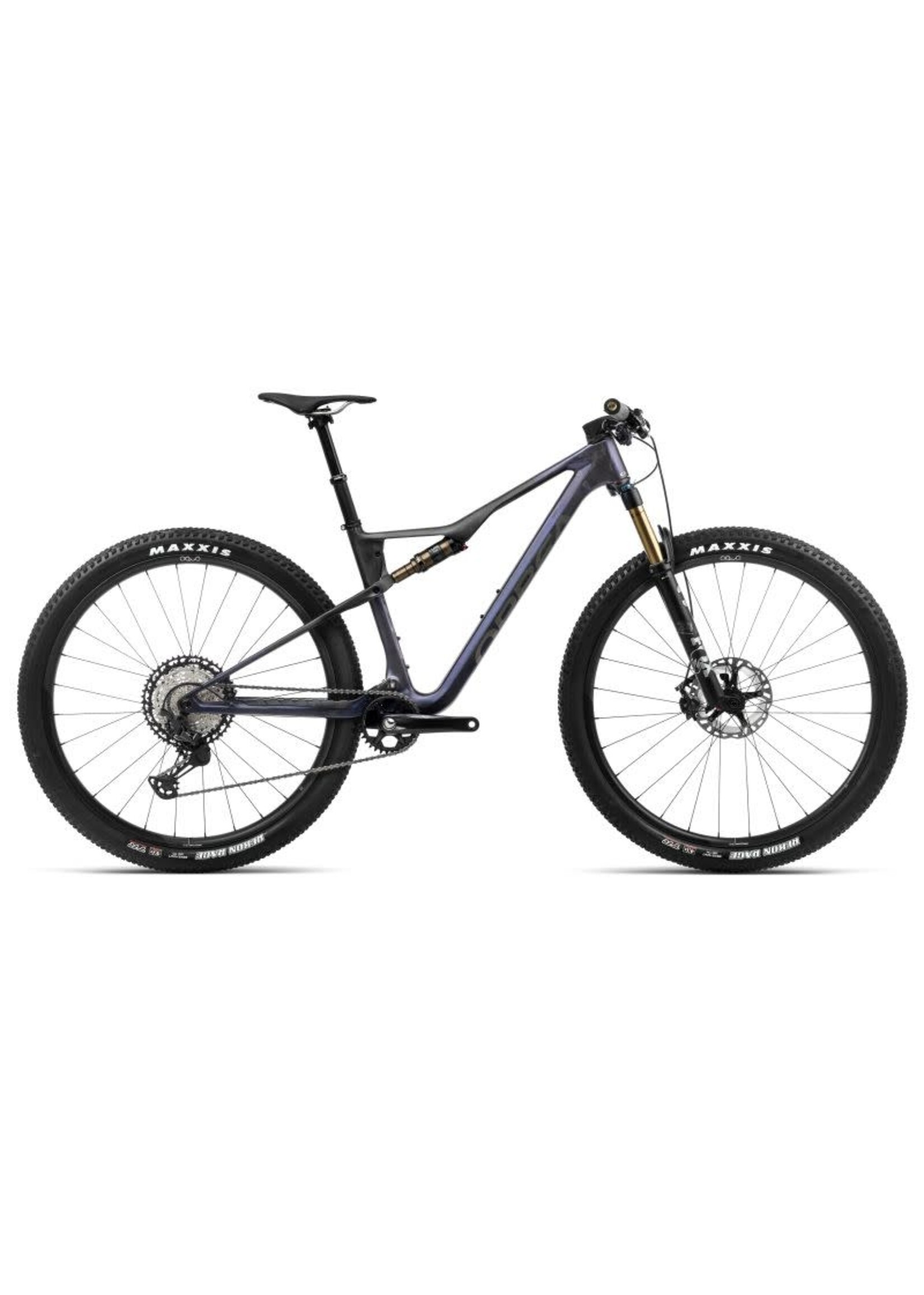 Orbea OIZ M-PRO L Tanzanite Carbon View-Carbon Raw (Matt) - DEMO BIKE