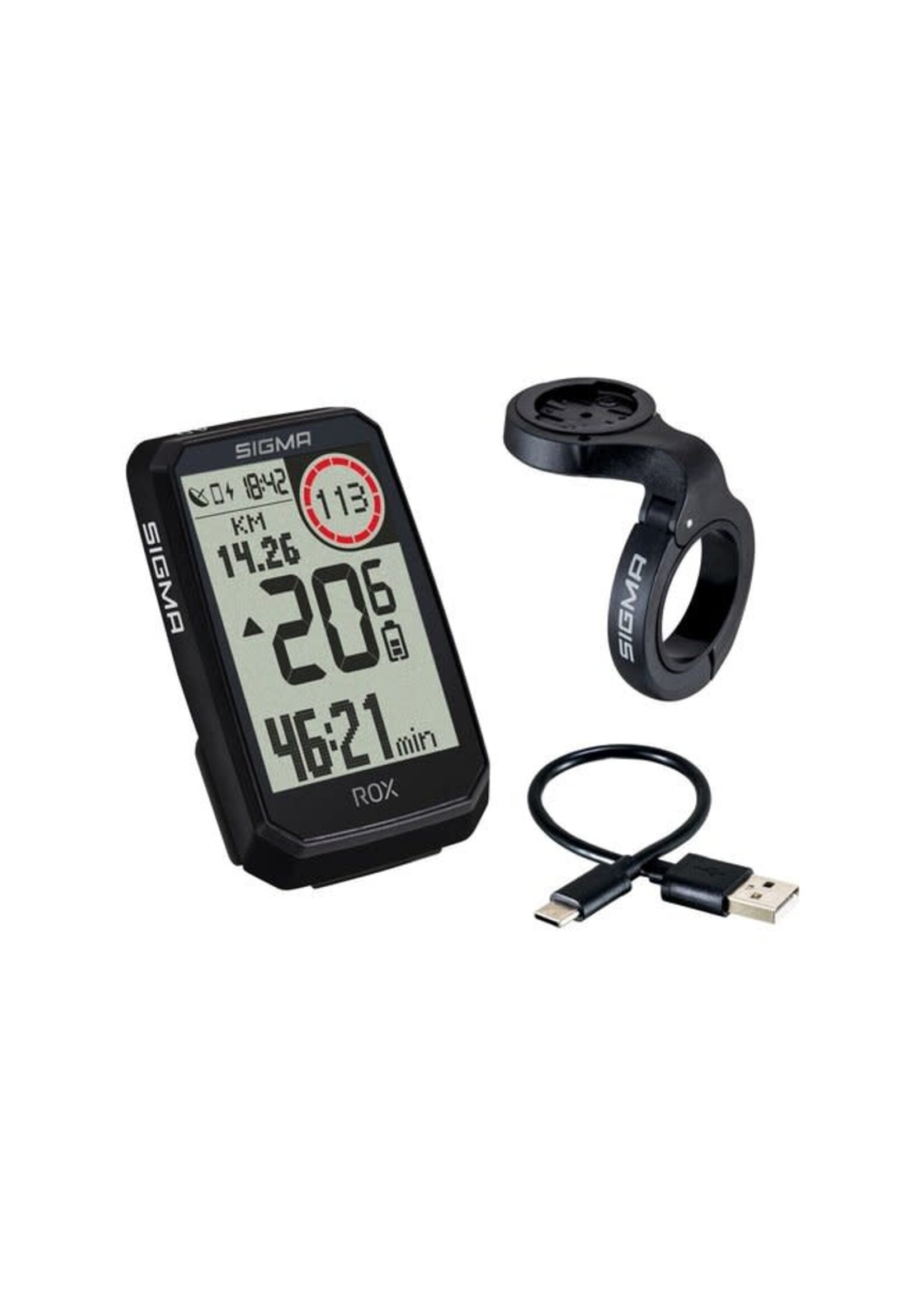 Sigma Sigma Computer ROX 4.0 Endurance GPS Basic nero
