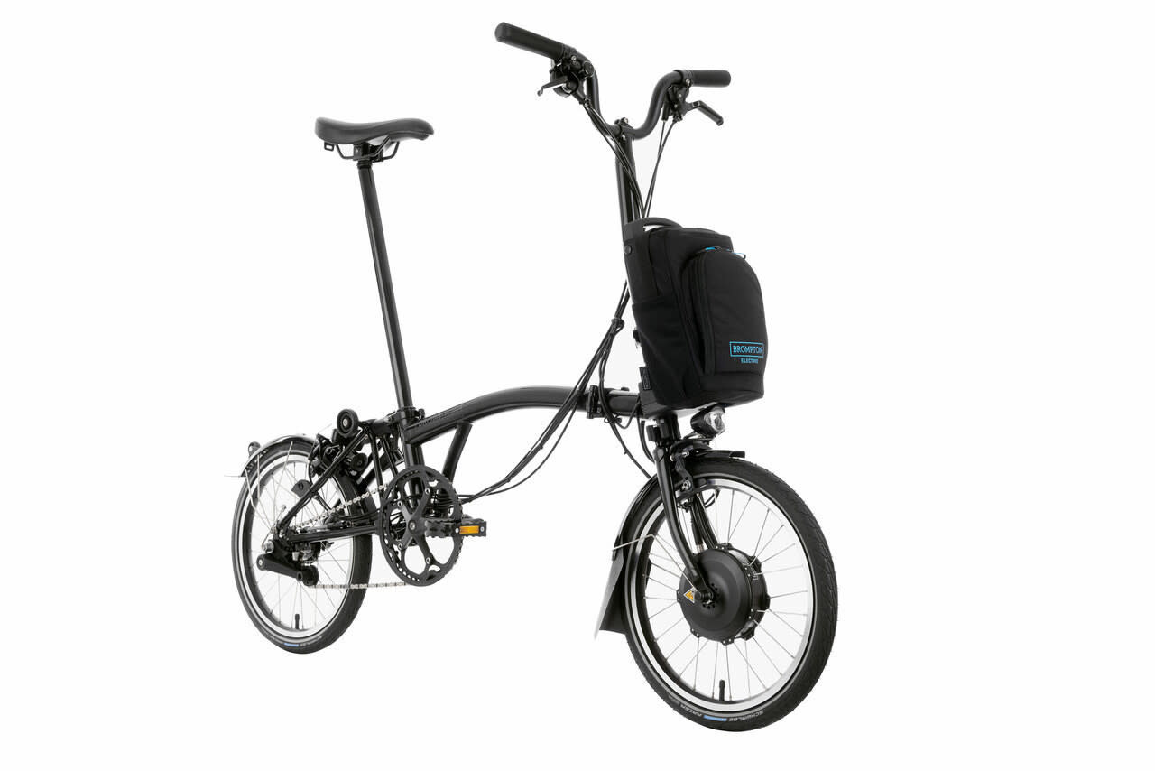 Brompton C Line Electric M12L Black-Black