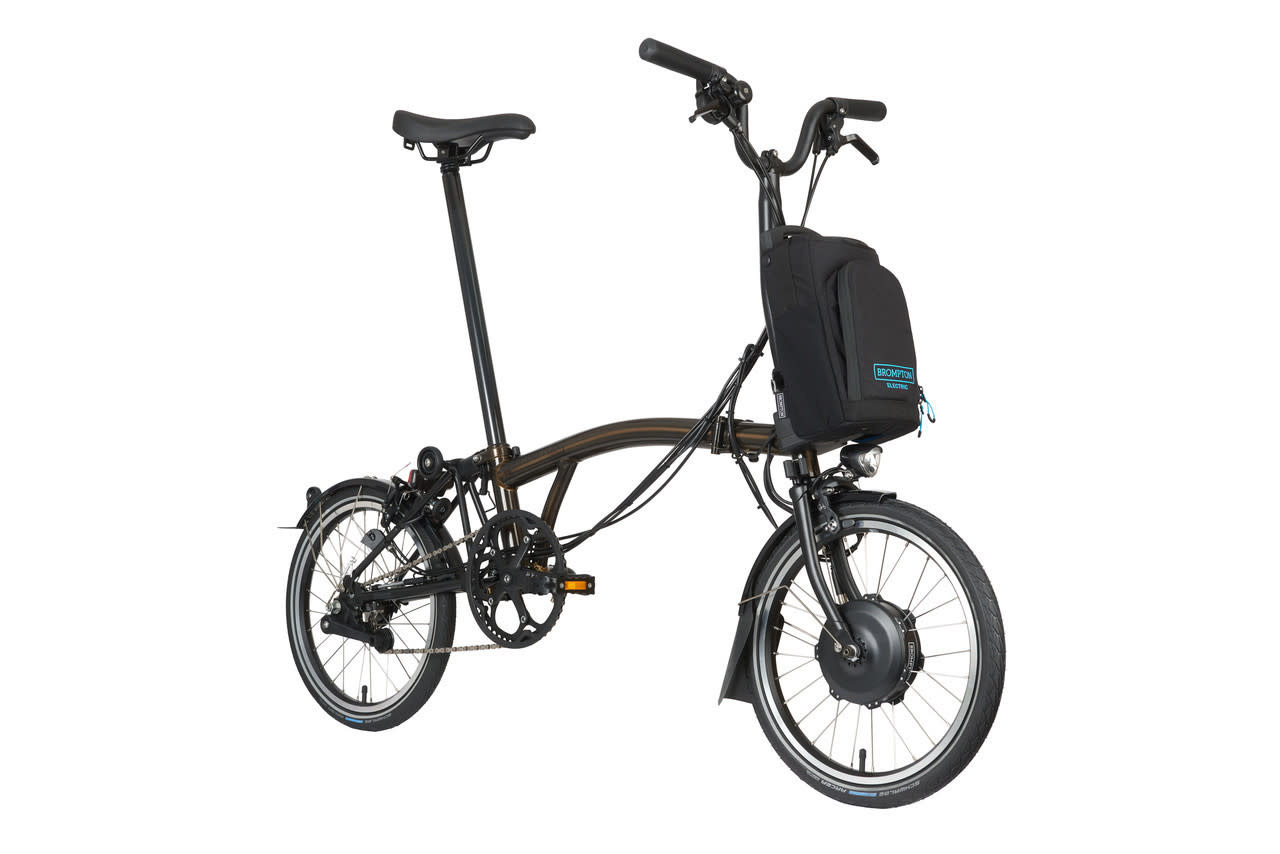 Brompton C Line Electric H12L Black-Lacquer
