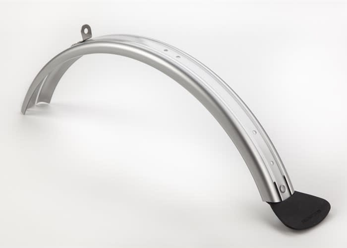 RR Mudguard Blade + Flap L VER Silver